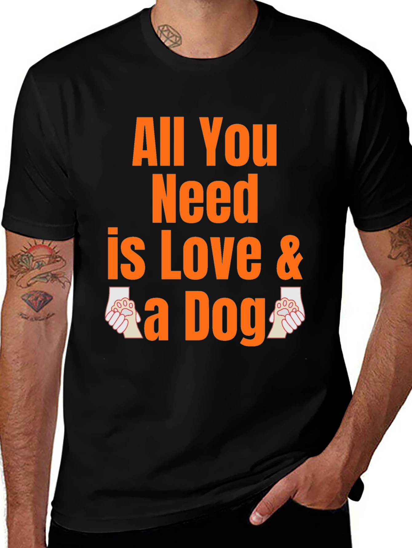 All You Need Is Love & A Dog Graphic Tee