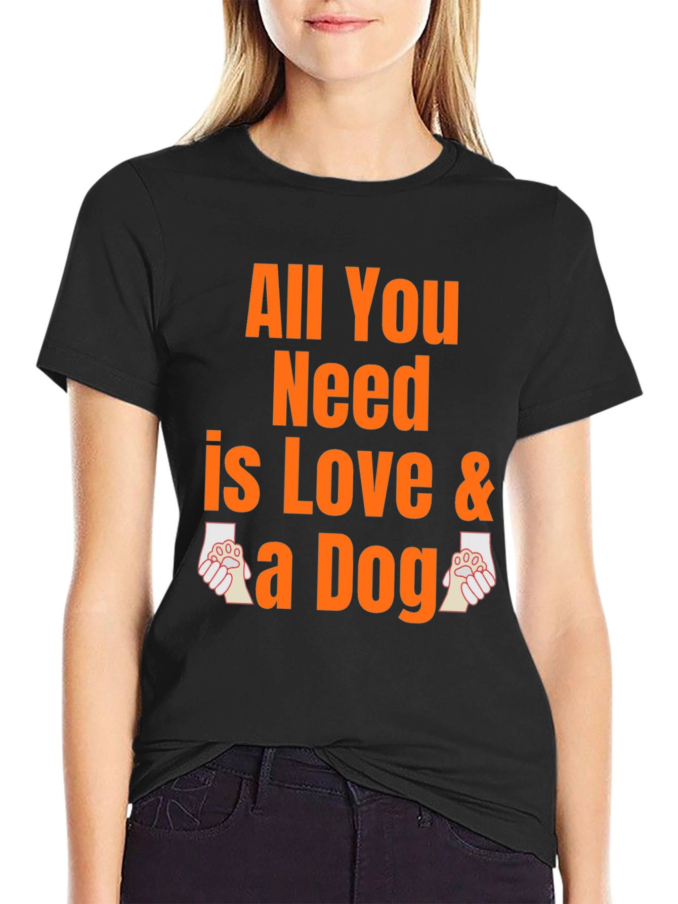 All You Need Is Love & A Dog Graphic Tee