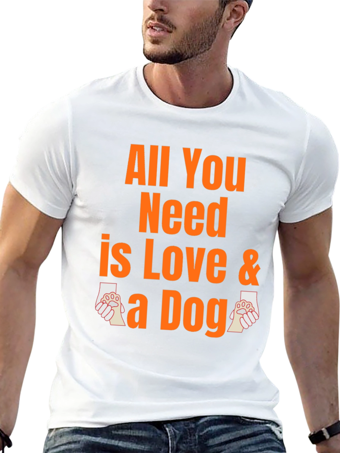 All You Need Is Love & A Dog Graphic Tee