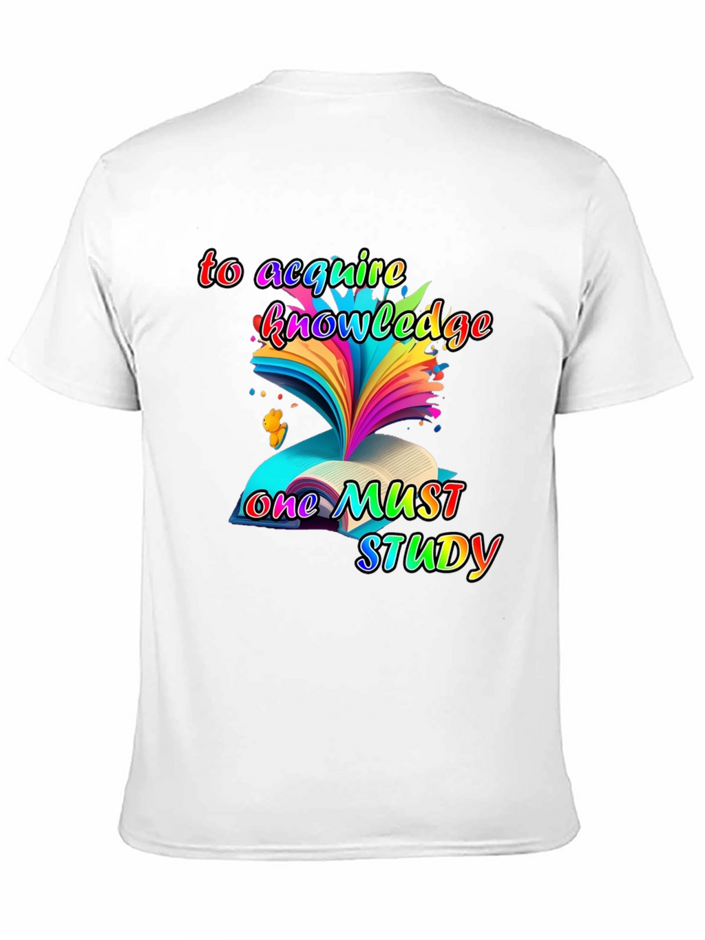 Acquire Knowledge Black T-Shirt