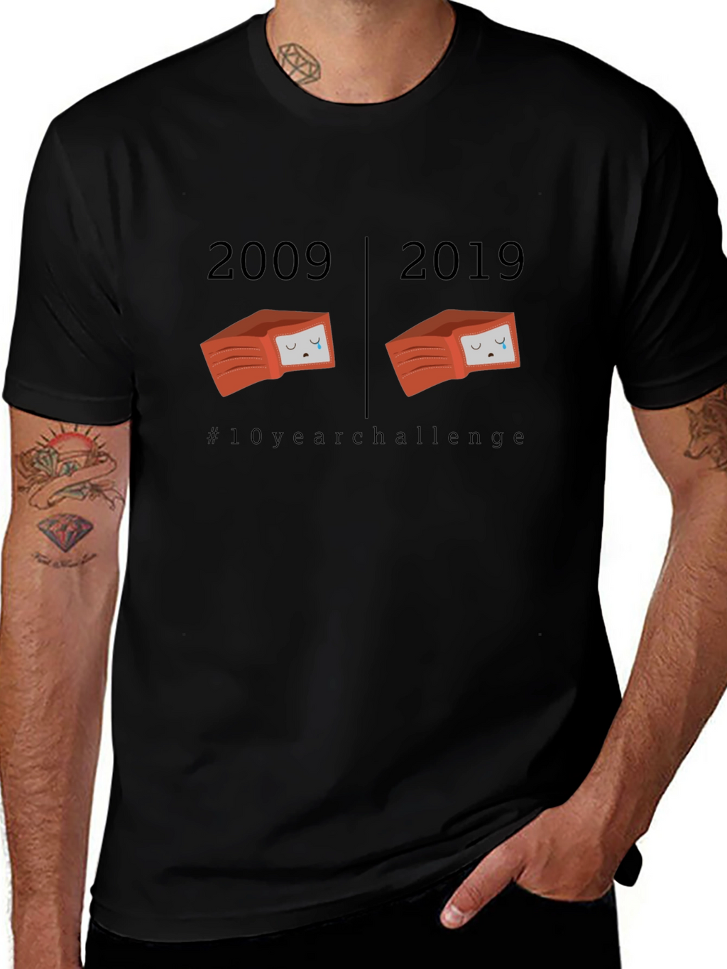 10 Year Challenge T-Shirt