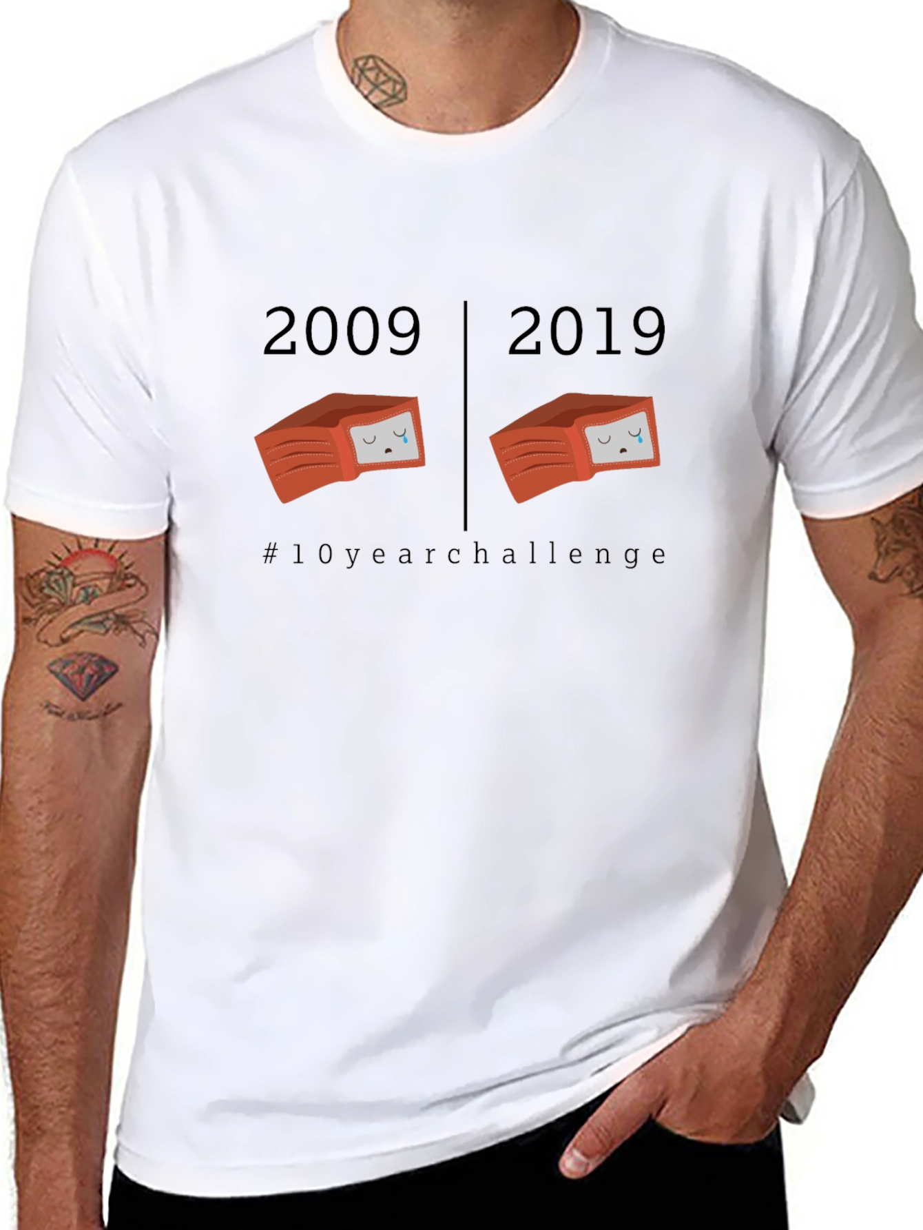 10 Year Challenge T-Shirt