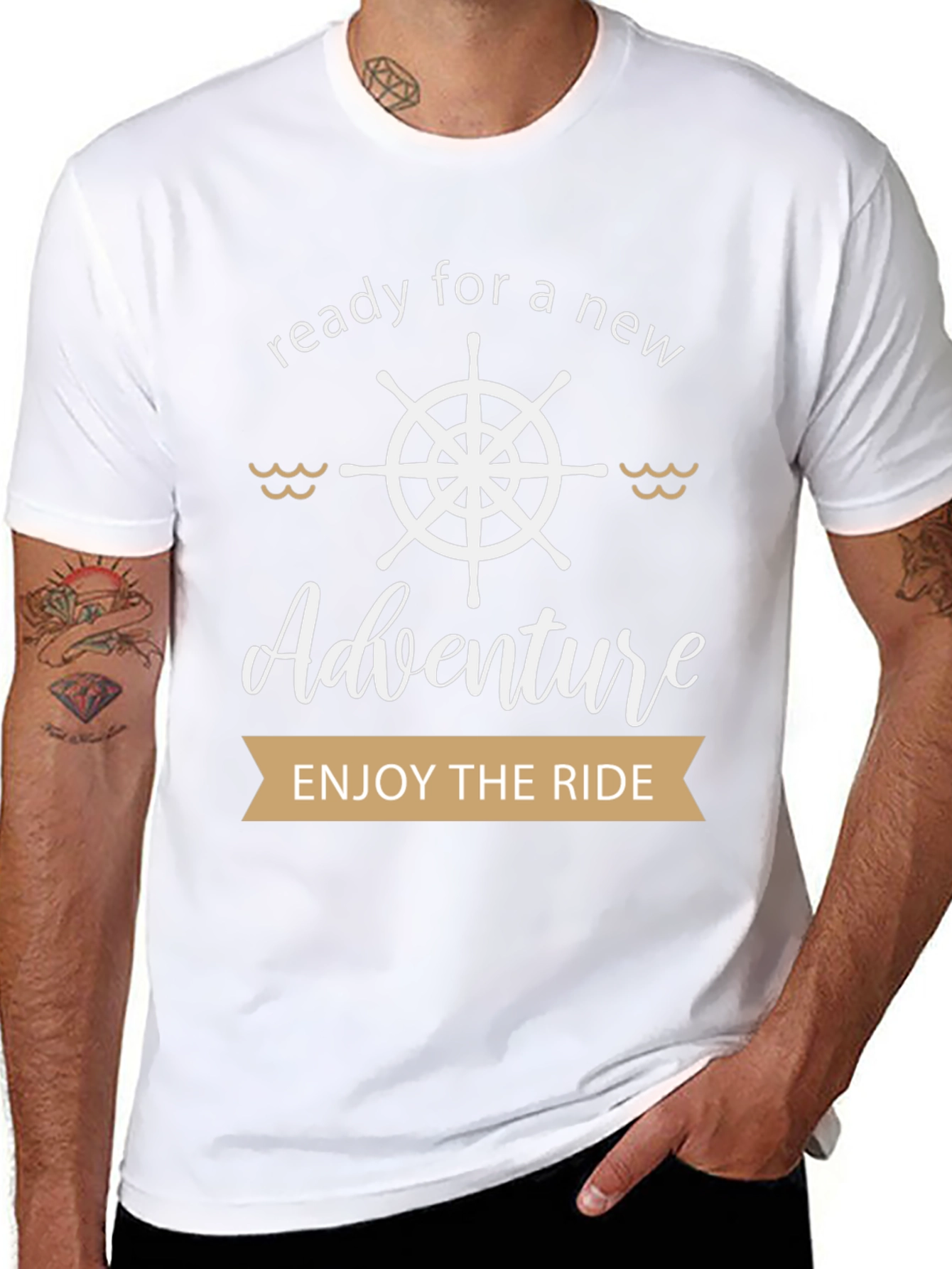 Adventure Awaits Graphic Tee | Enjoy the Ride