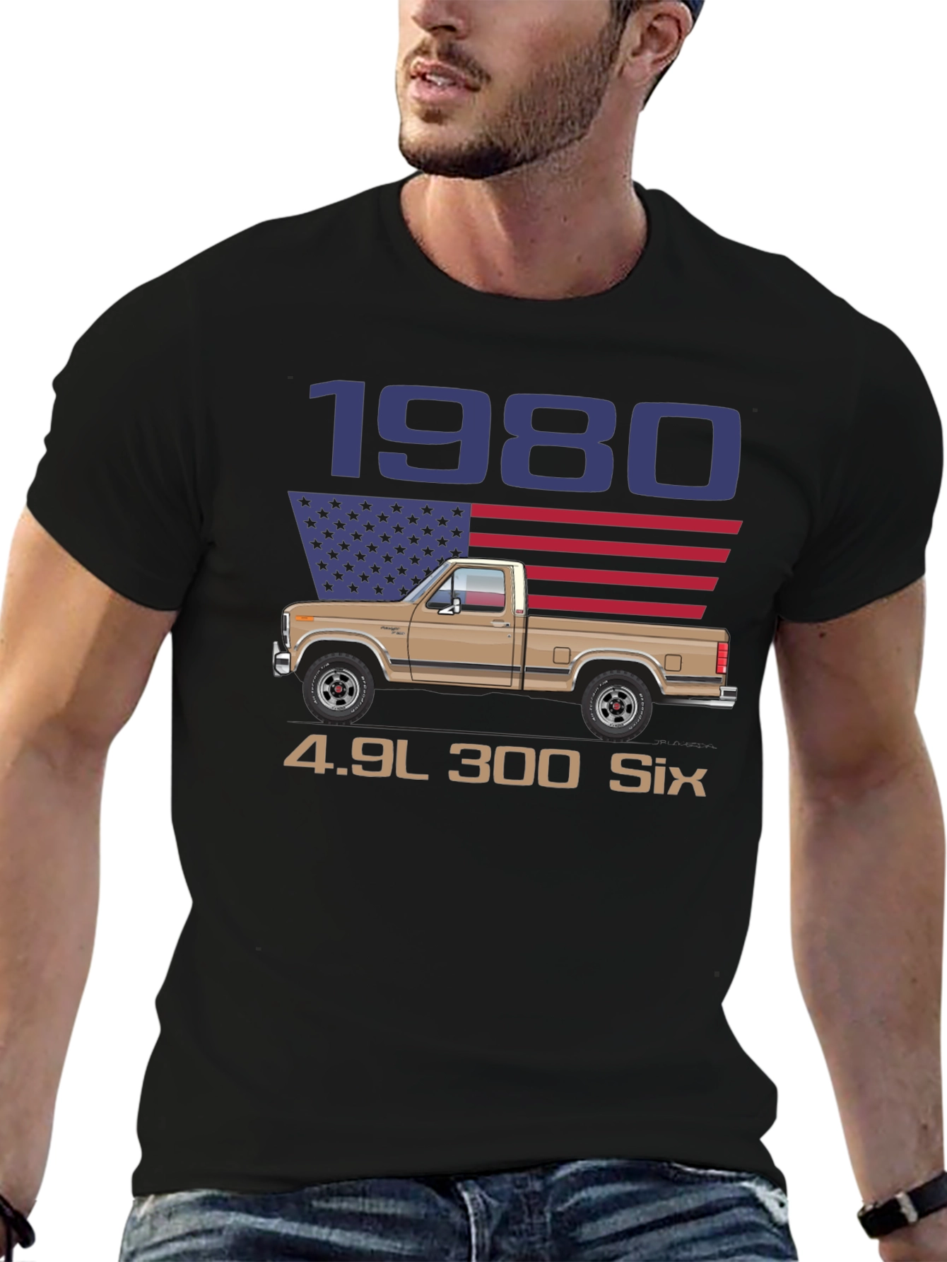 1980 Ford Truck T-Shirt - 4.9L 300 Six