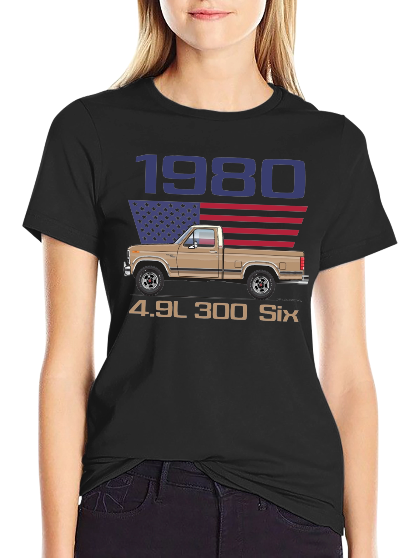 1980 Ford Truck T-Shirt - 4.9L 300 Six