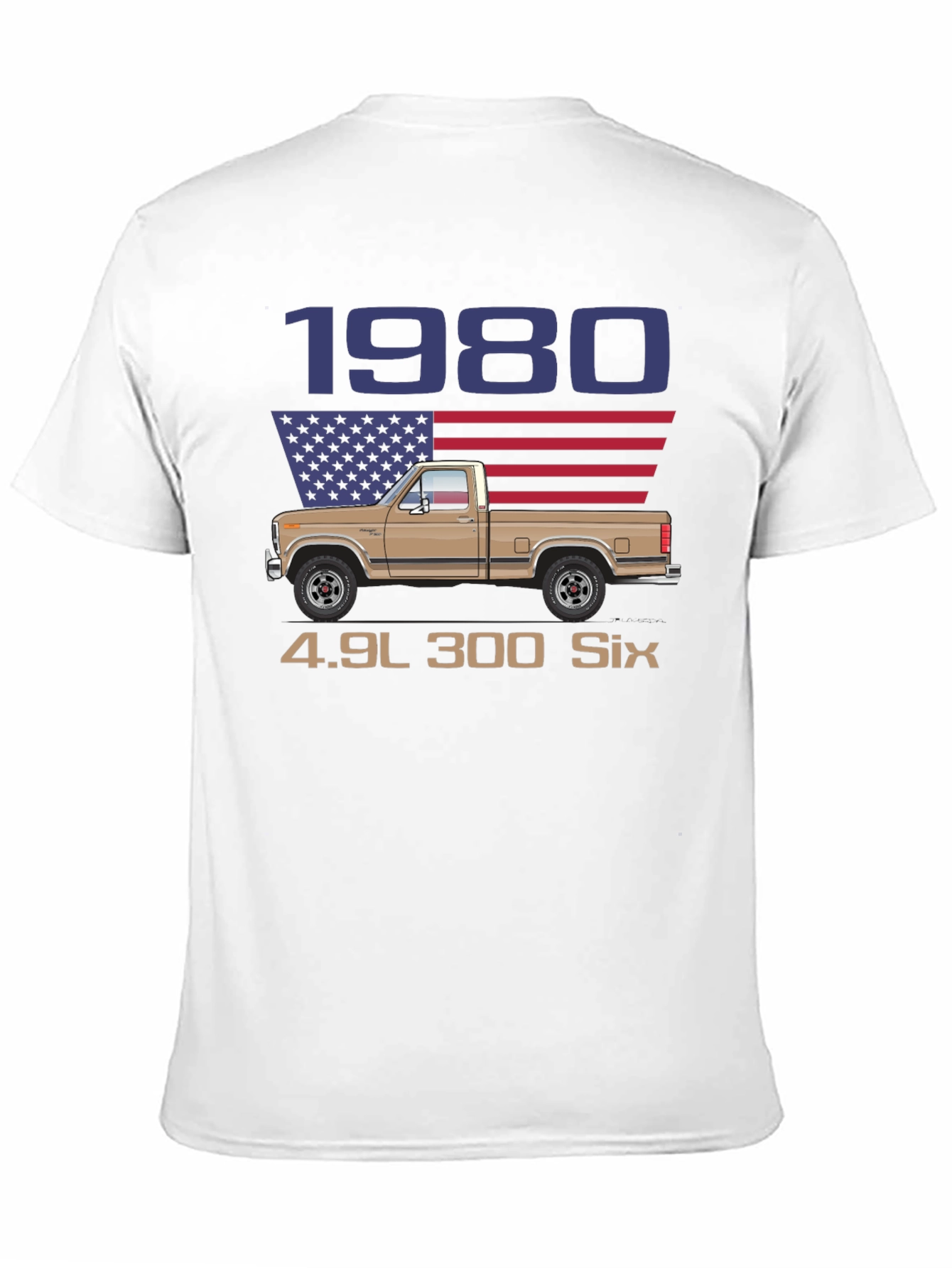 1980 Ford Truck T-Shirt - 4.9L 300 Six