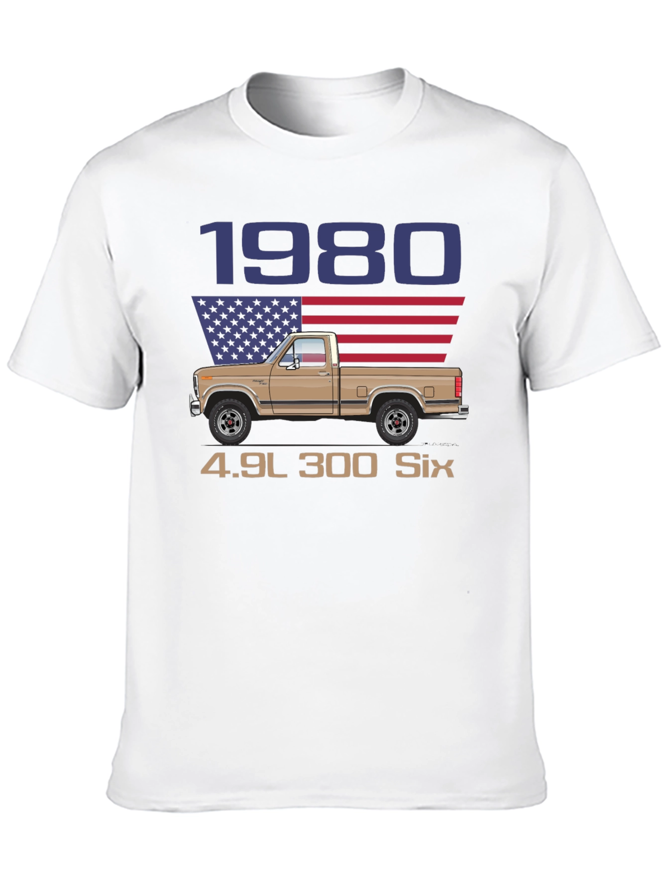 1980 Ford Truck T-Shirt - 4.9L 300 Six