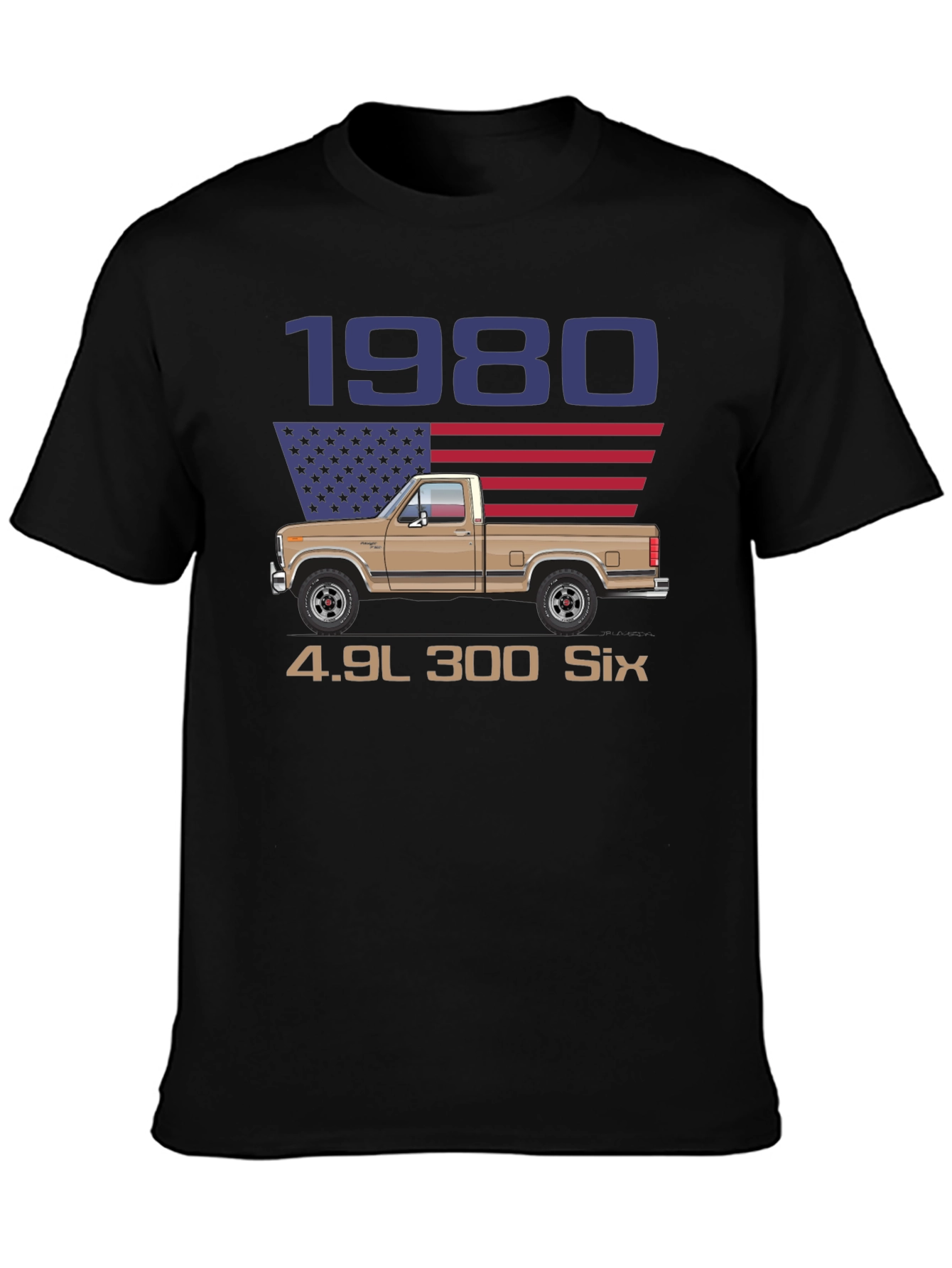 1980 Ford Truck T-Shirt - 4.9L 300 Six