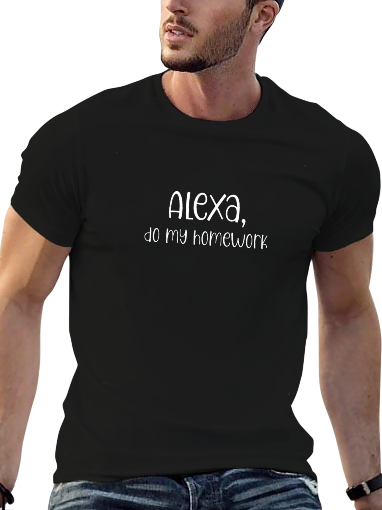 Alexa Do My Homework T-Shirt - Funny Student Tee
