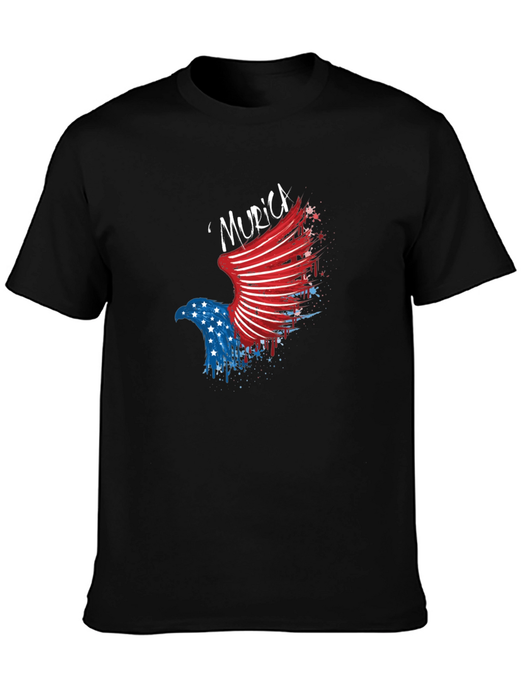American Eagle T-Shirt Murica Patriotic Design