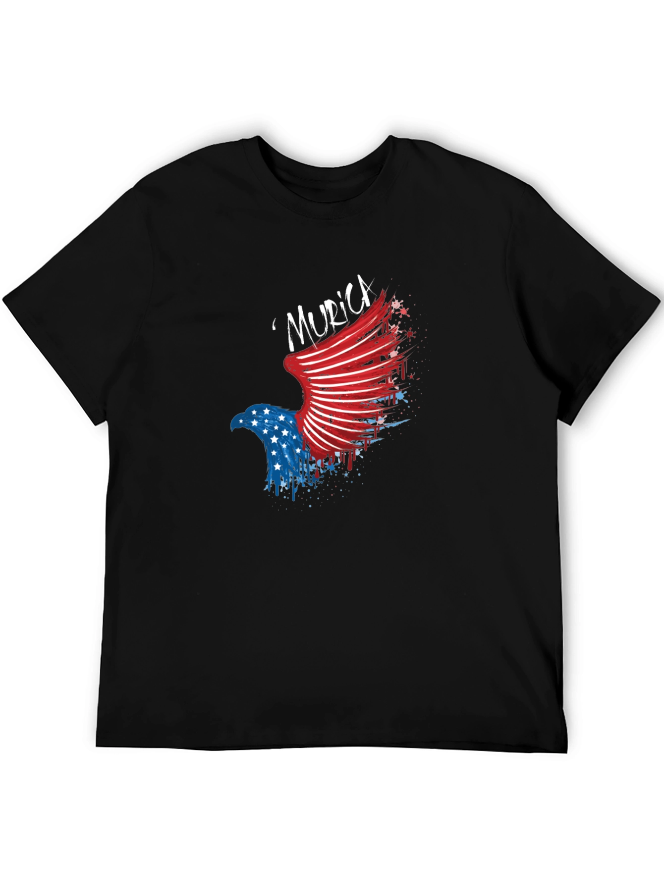 American Eagle T-Shirt Murica Patriotic Design