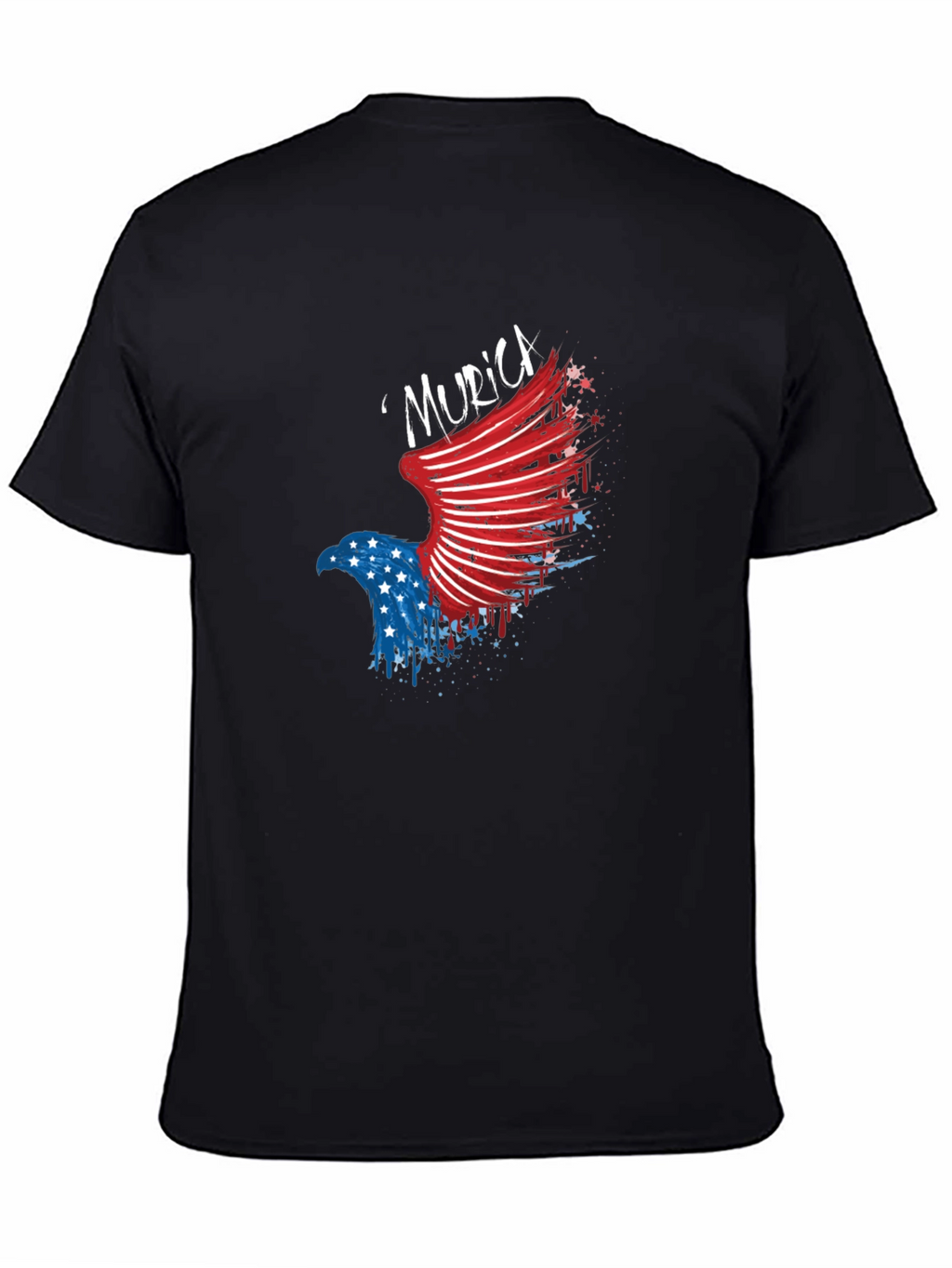 American Eagle T-Shirt Murica Patriotic Design