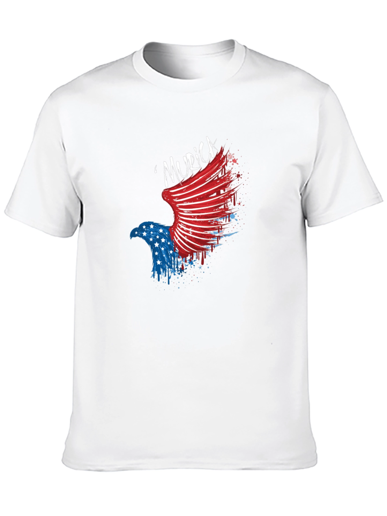 American Eagle T-Shirt Murica Patriotic Design