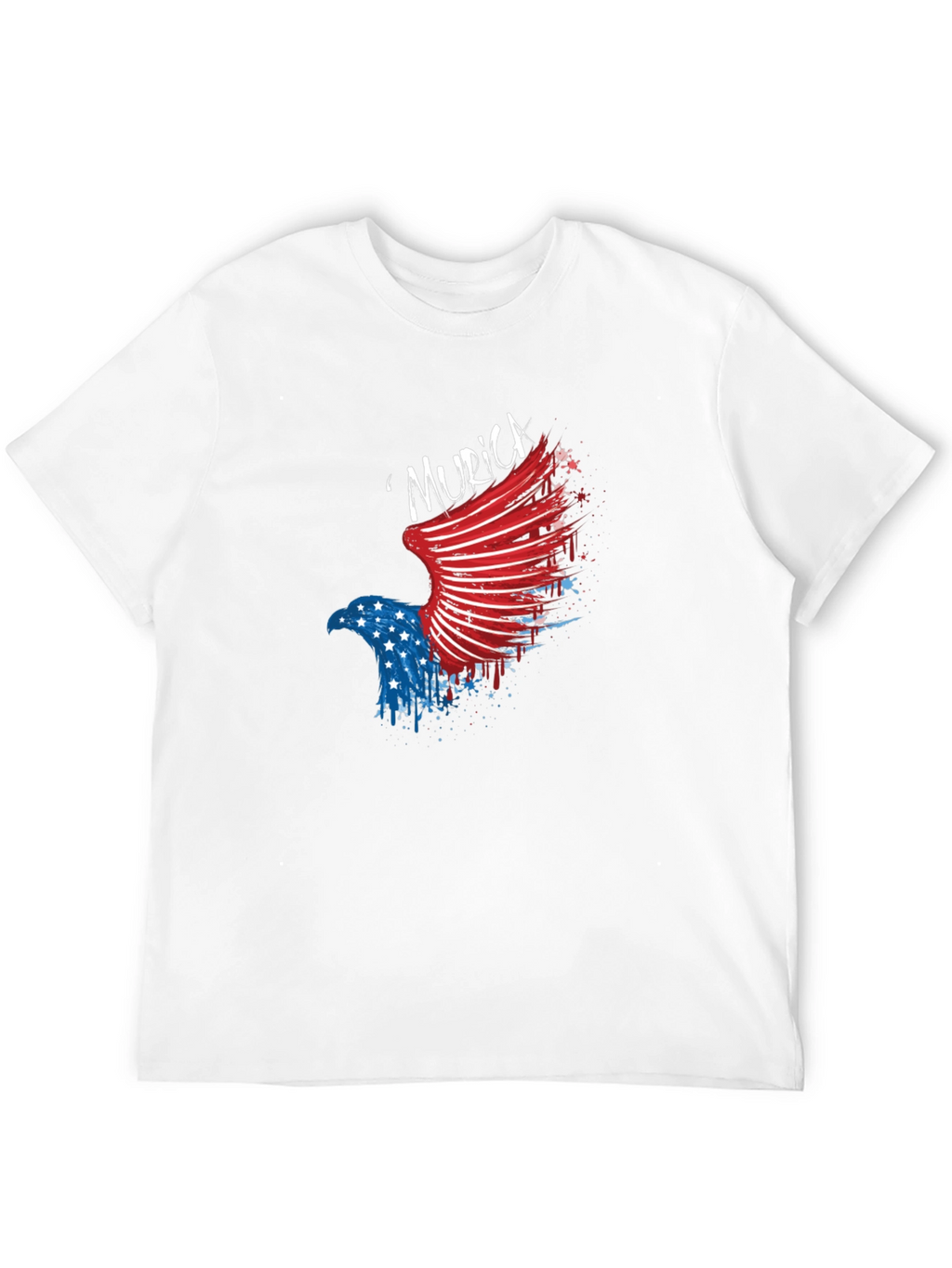 American Eagle T-Shirt Murica Patriotic Design