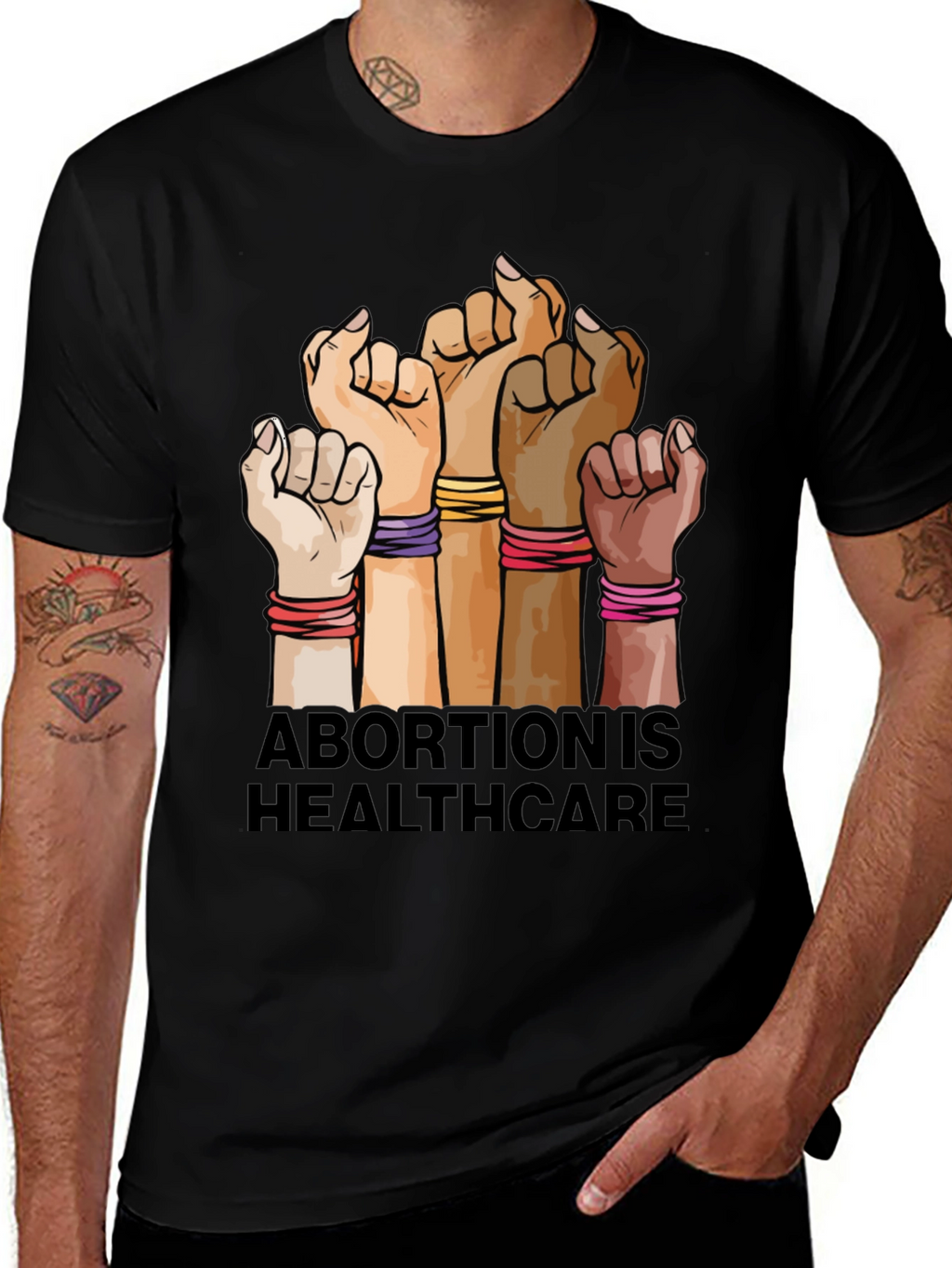 Abortion is Healthcare Graphic Tee