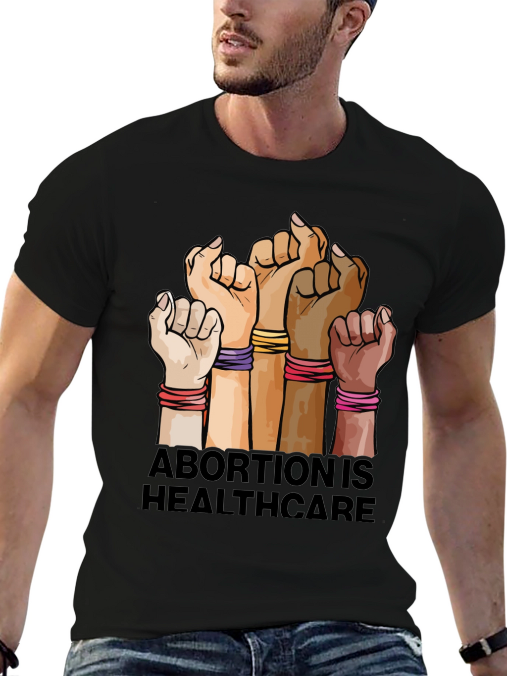 Abortion is Healthcare Graphic Tee