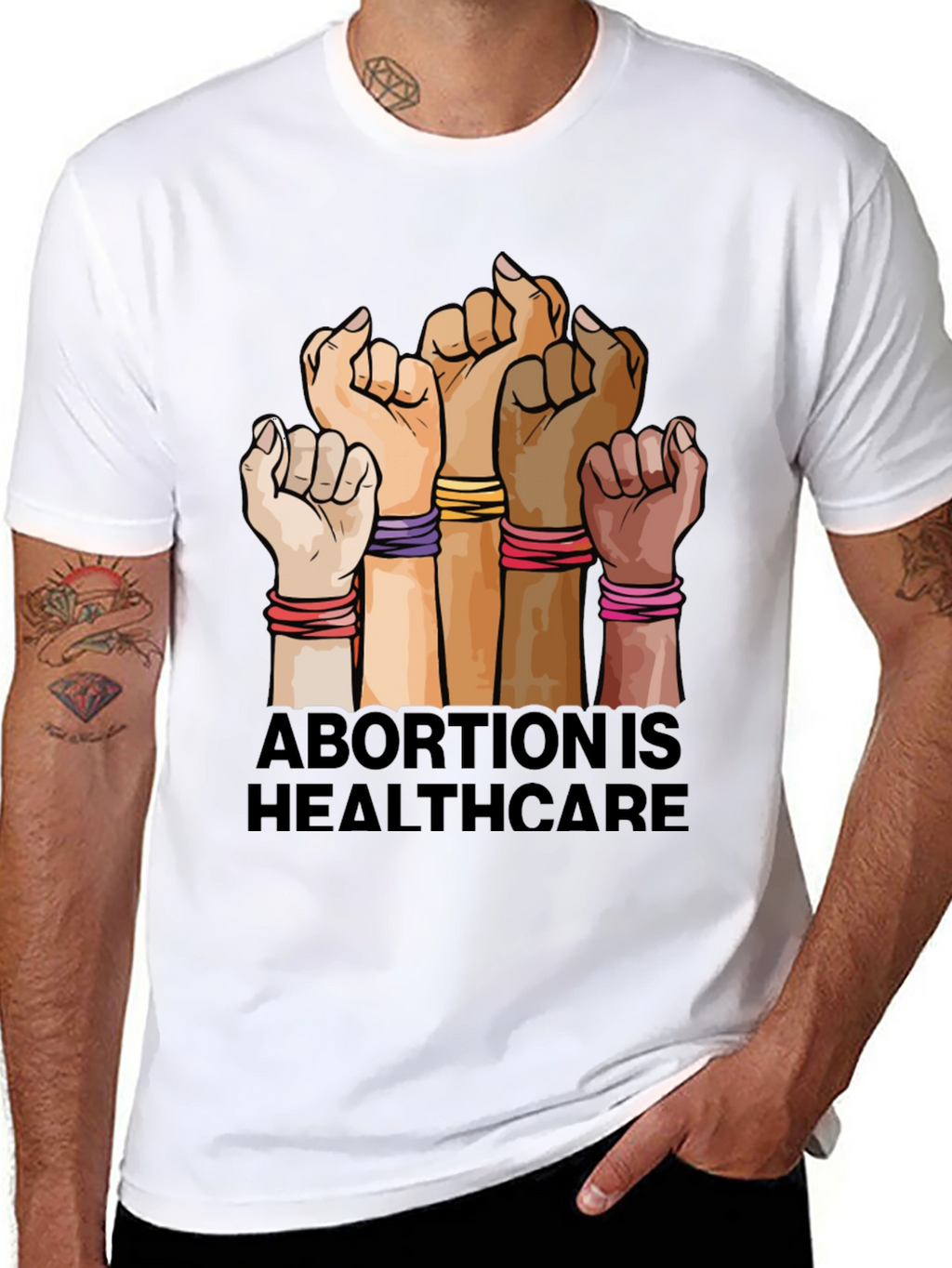 Abortion is Healthcare Graphic Tee
