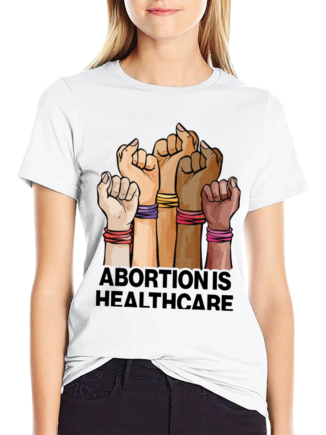 Abortion is Healthcare Graphic Tee