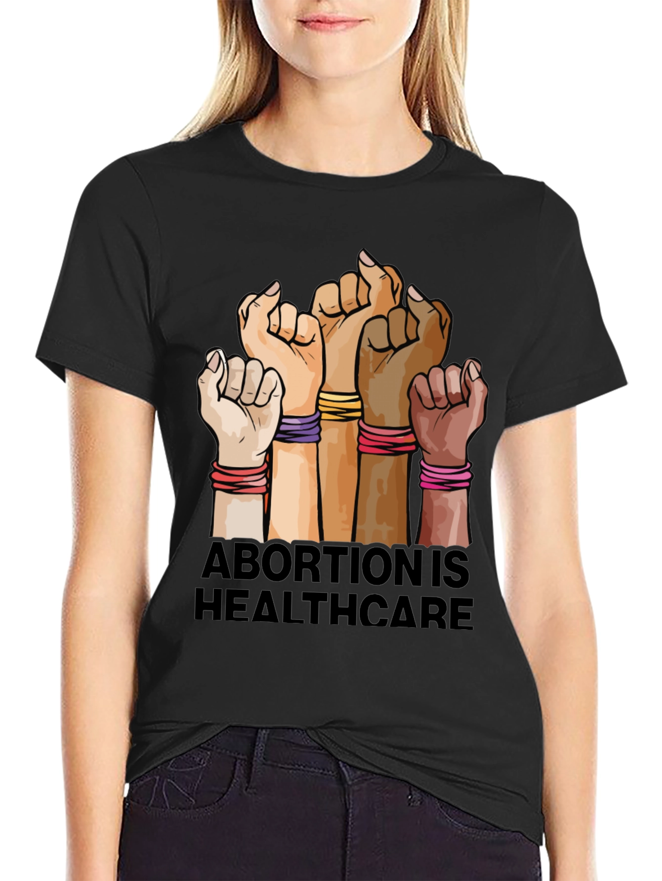 Abortion is Healthcare Graphic Tee