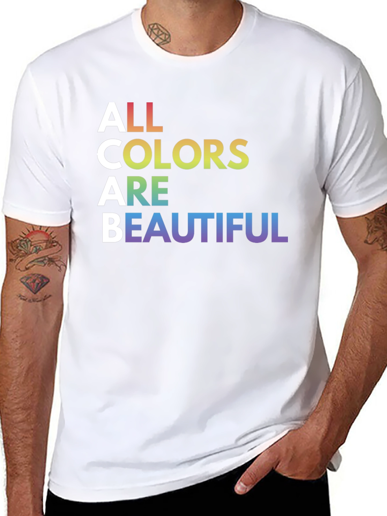 All Colors Are Beautiful Graphic Tee