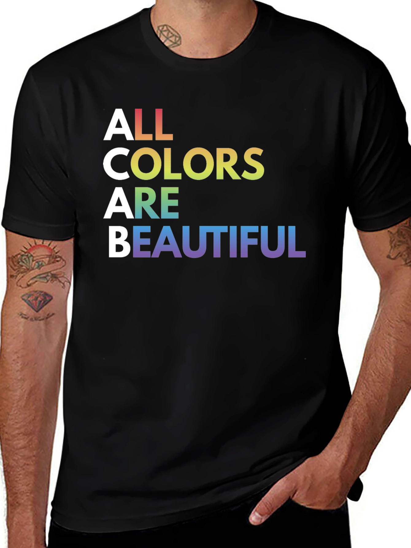 All Colors Are Beautiful Graphic Tee