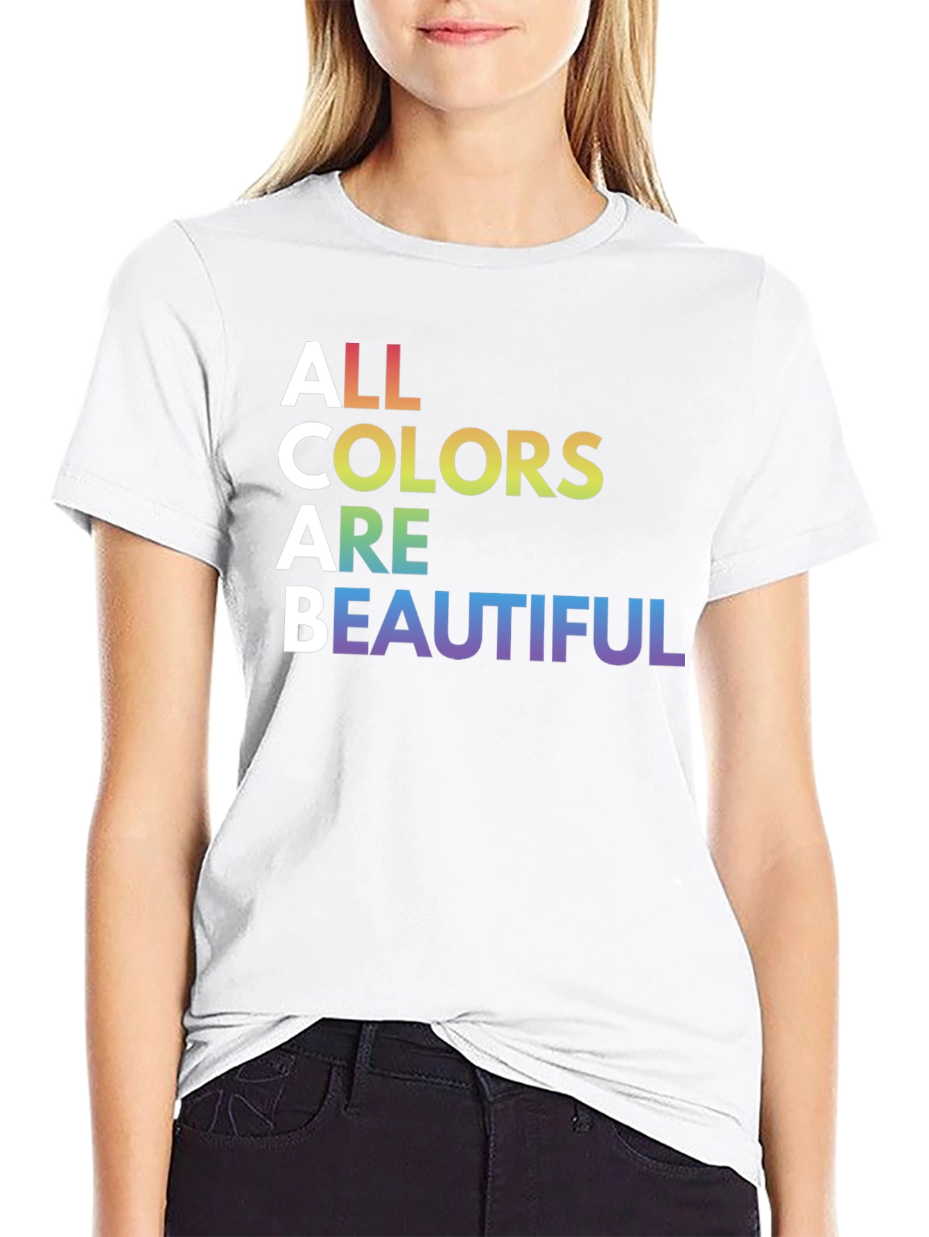 All Colors Are Beautiful Graphic Tee