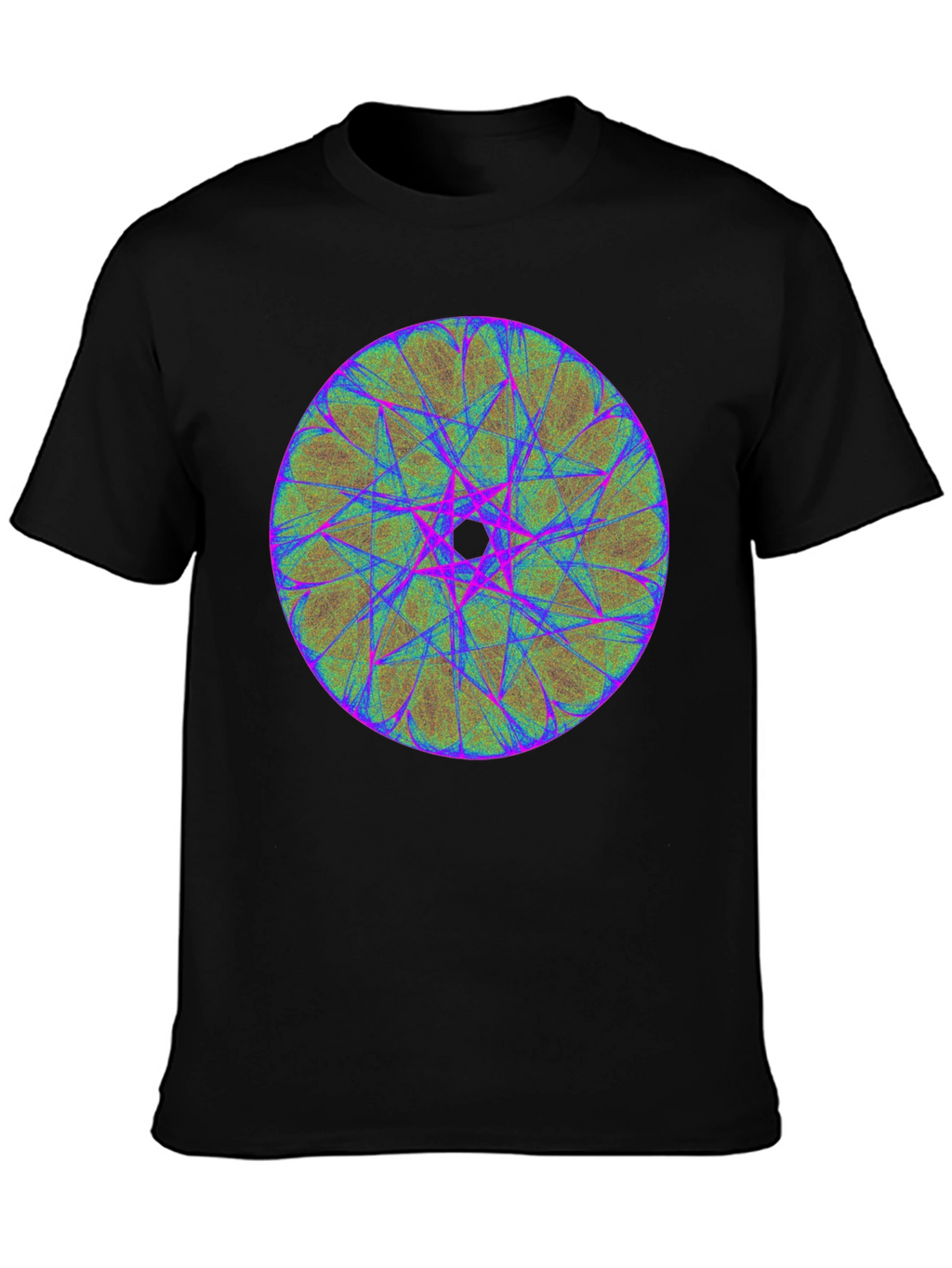Abstract Mandala Graphic Tee