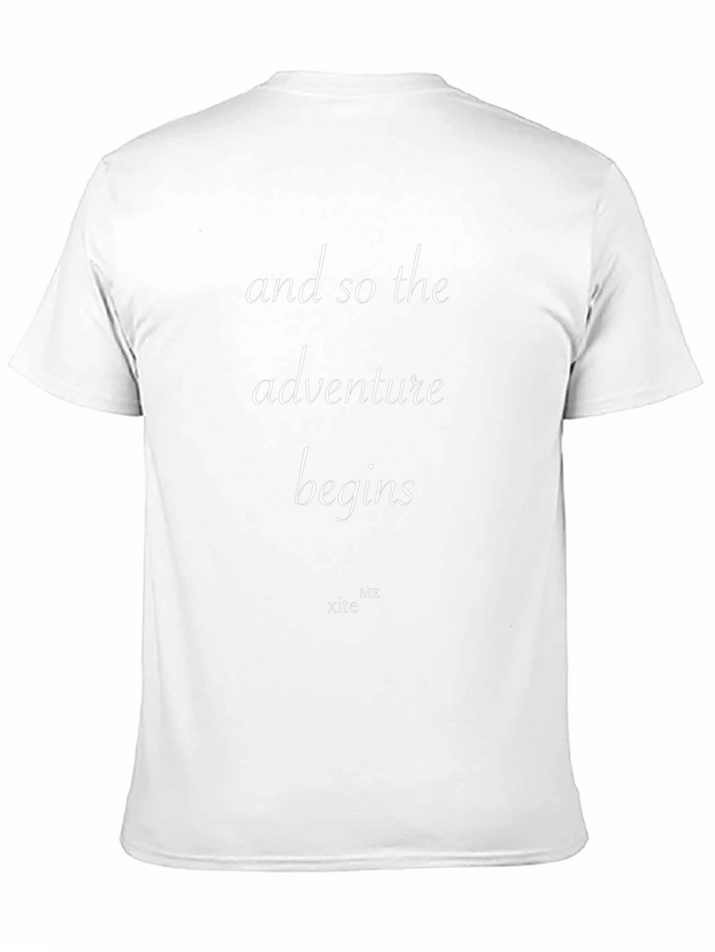 Adventure Begins T-Shirt - Motivational Graphic Tee