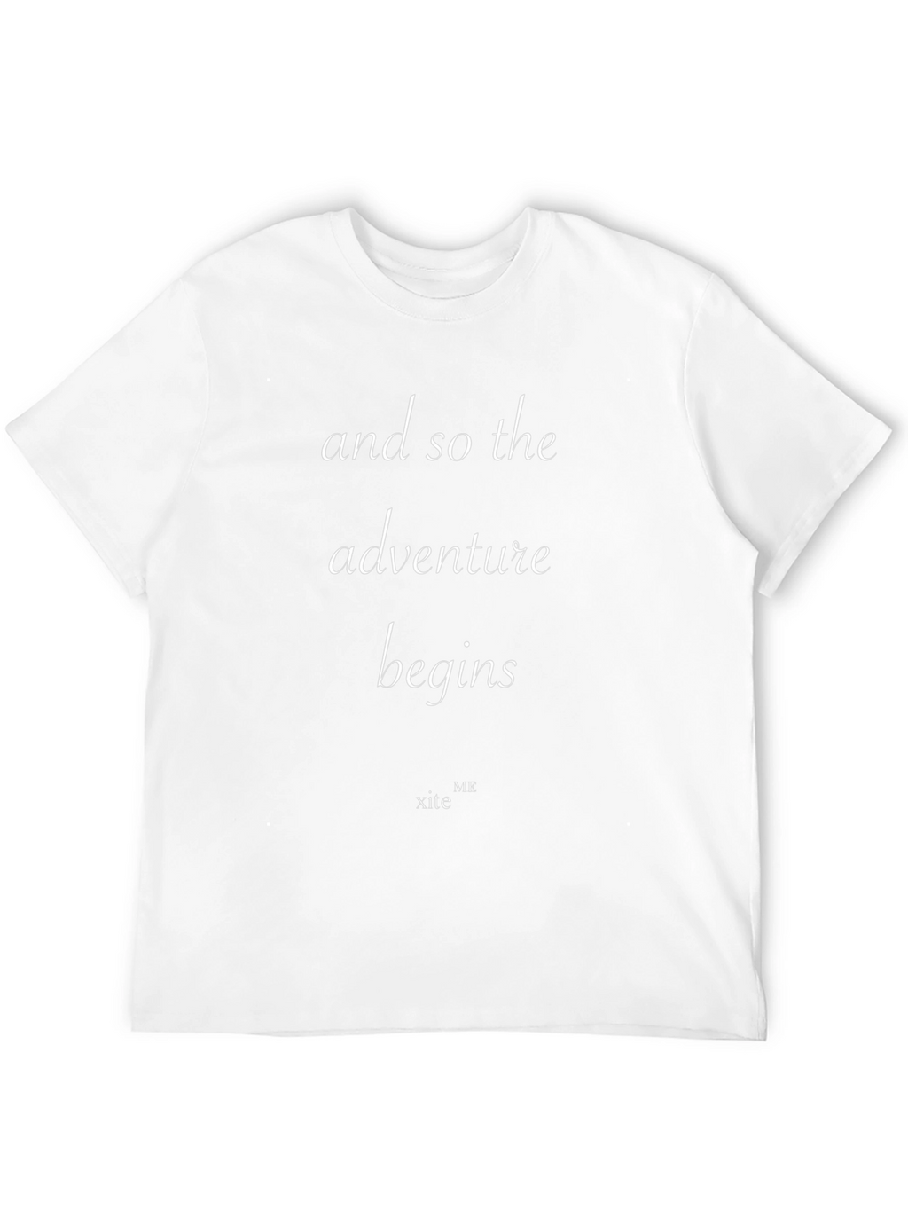 Adventure Begins T-Shirt - Motivational Graphic Tee