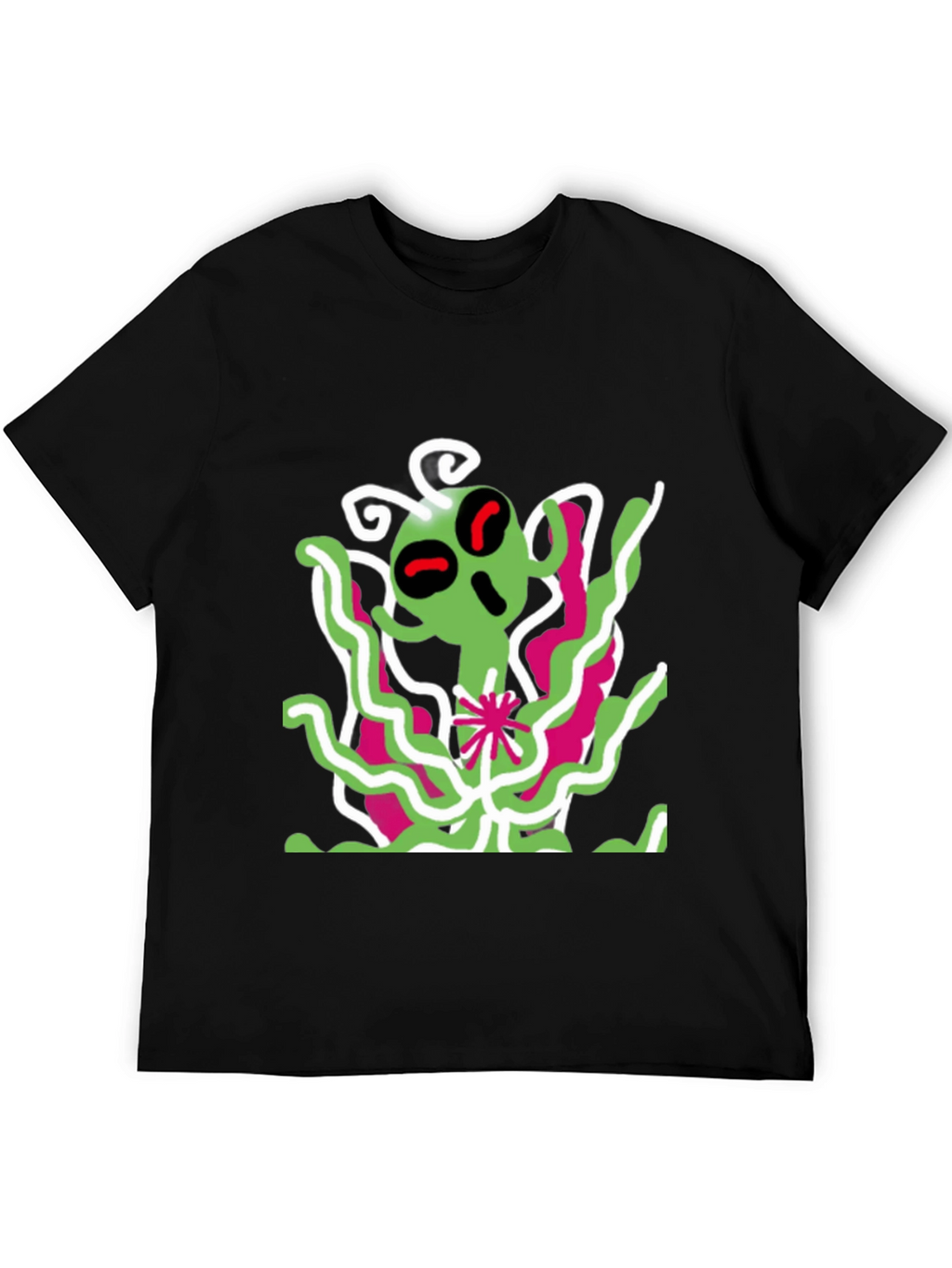 Alien Graphic Print T-Shirt