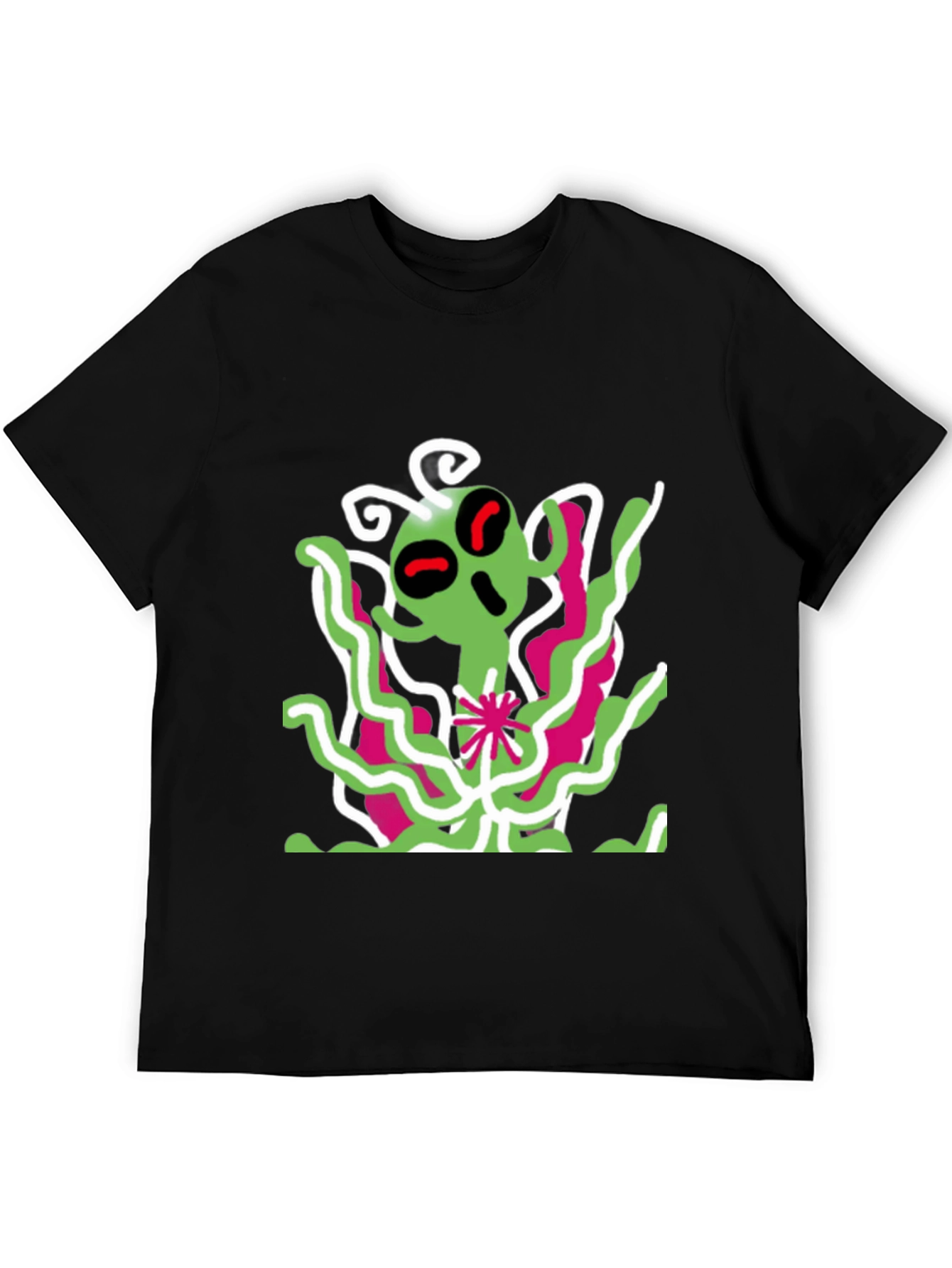 Alien Graphic Print T-Shirt