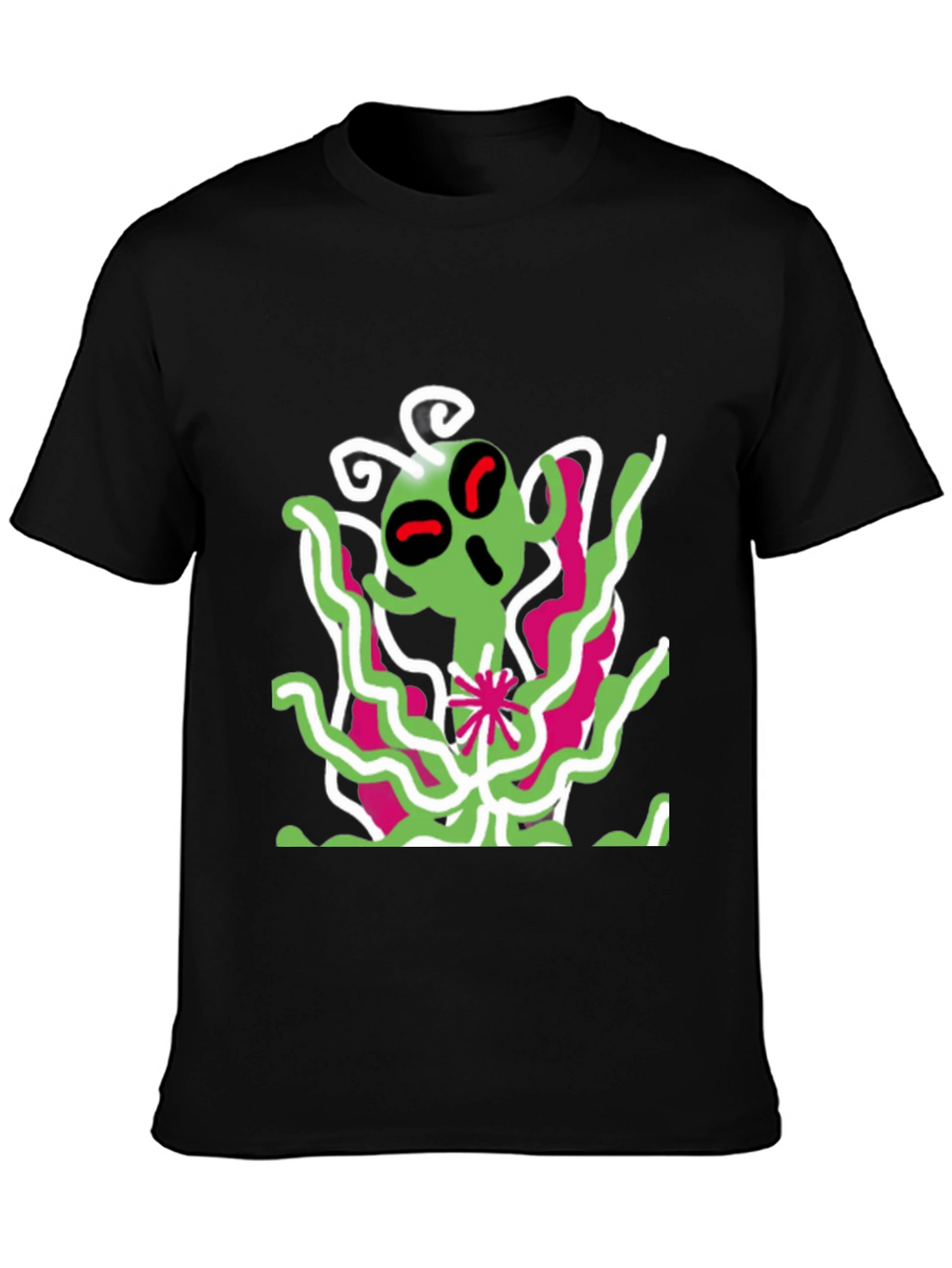 Alien Graphic Print T-Shirt