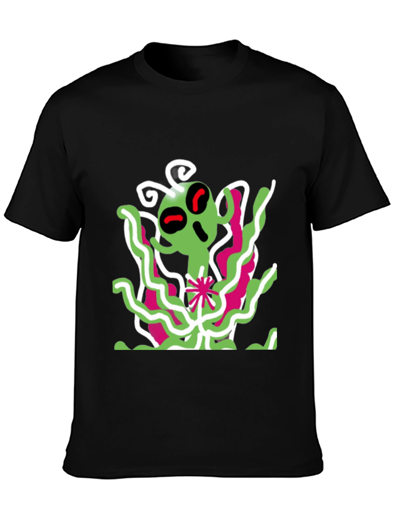 Alien Graphic Print T-Shirt