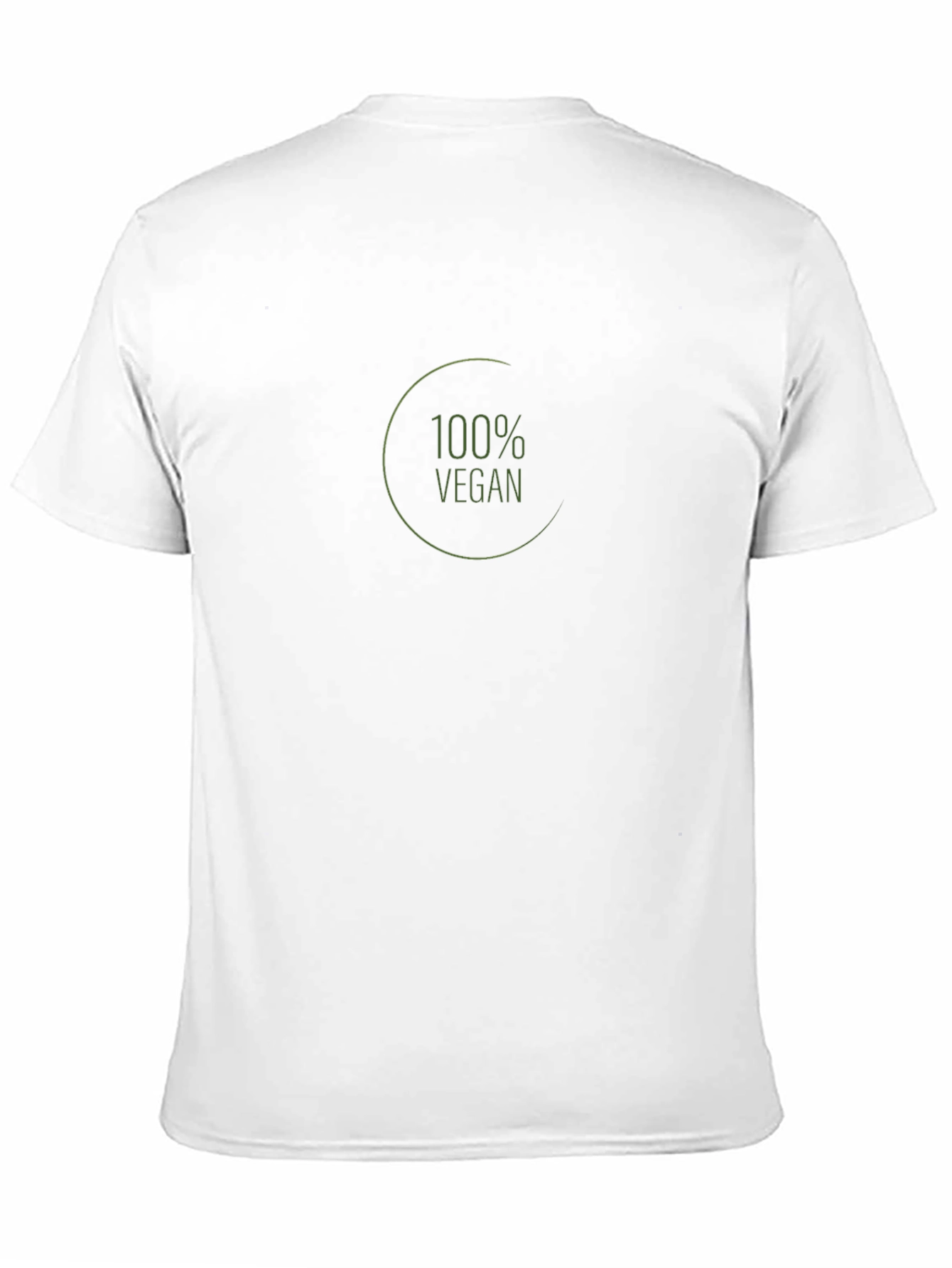 100% Vegan Black T-Shirt