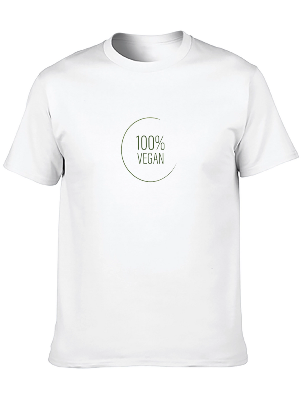 100% Vegan Black T-Shirt