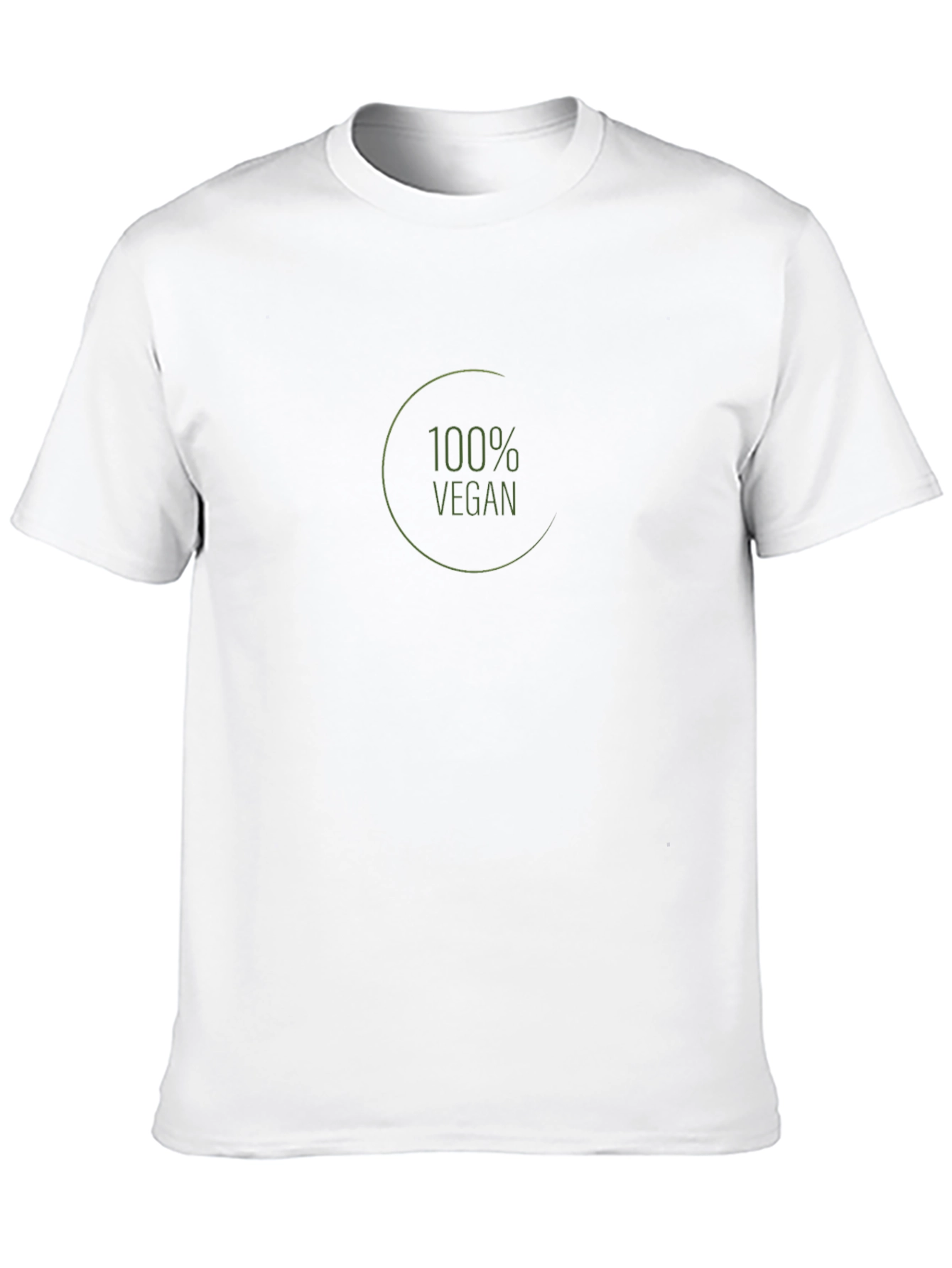 100% Vegan Black T-Shirt