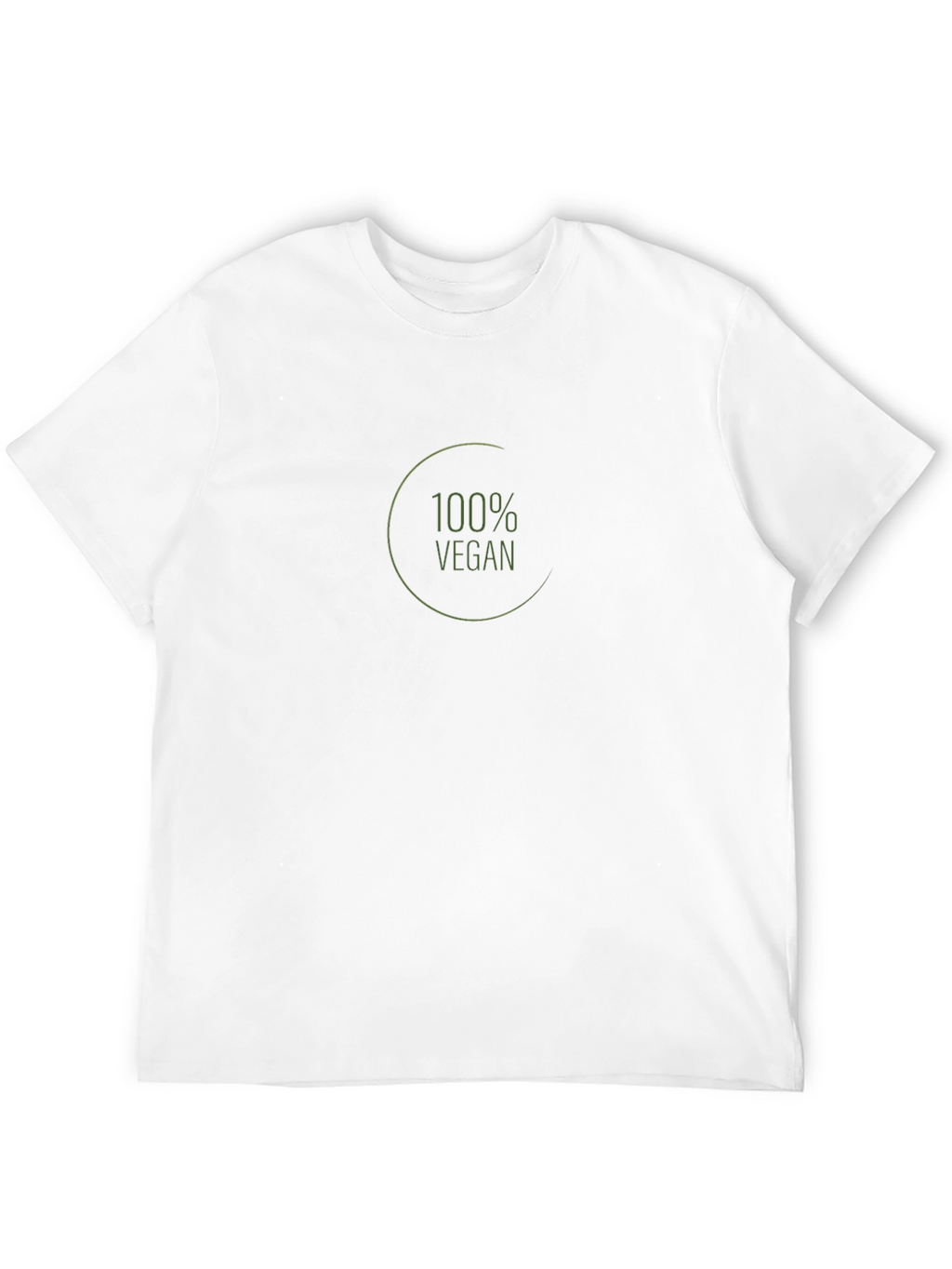 100% Vegan Black T-Shirt