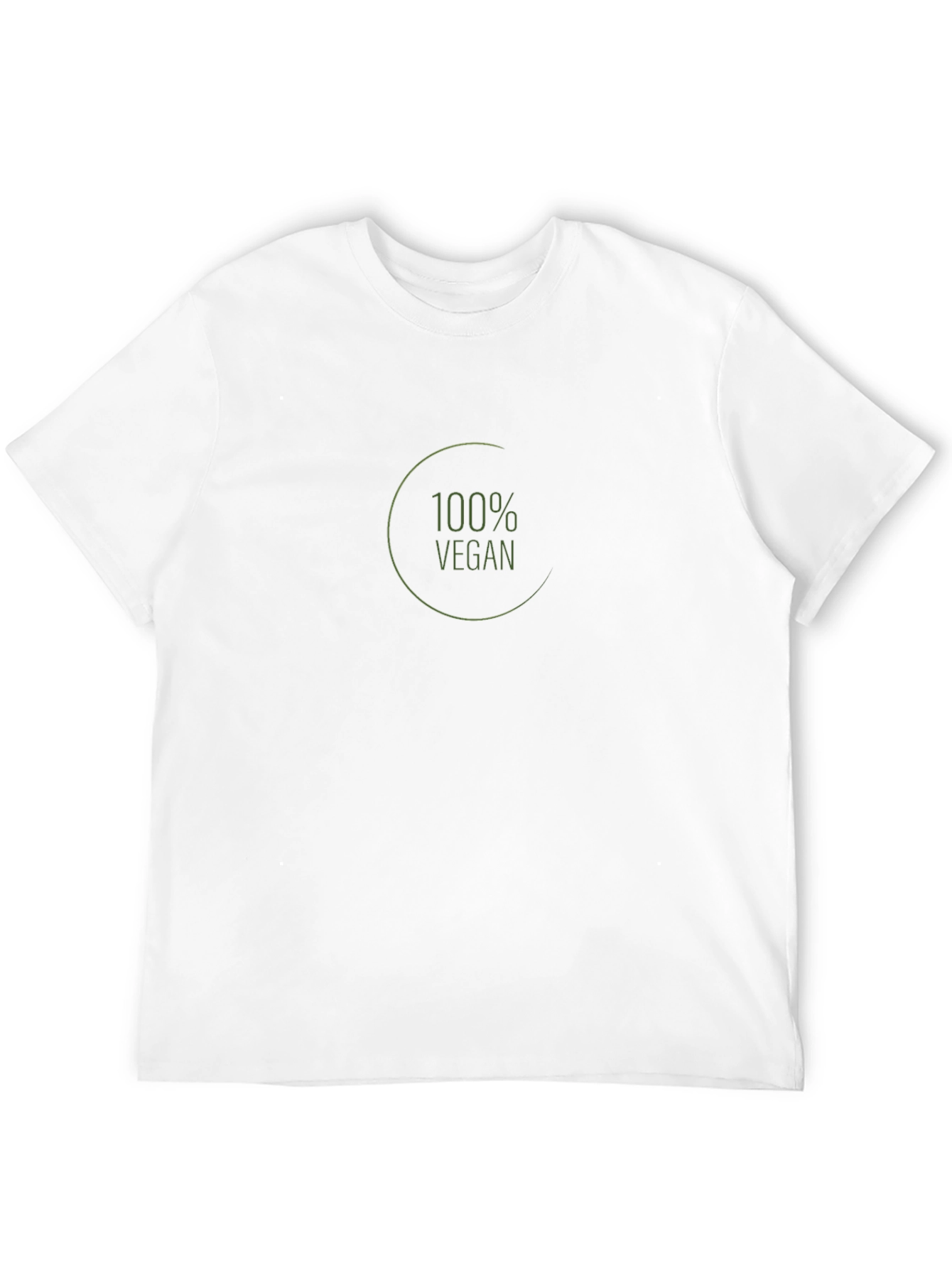 100% Vegan Black T-Shirt