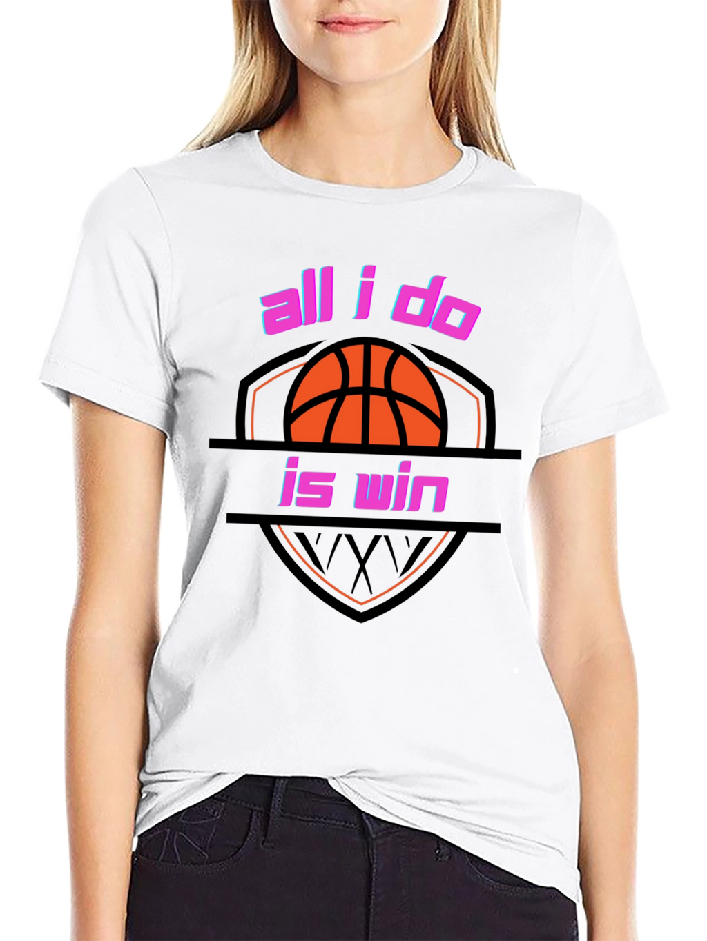 All I Do is Win Basketball T-Shirt
