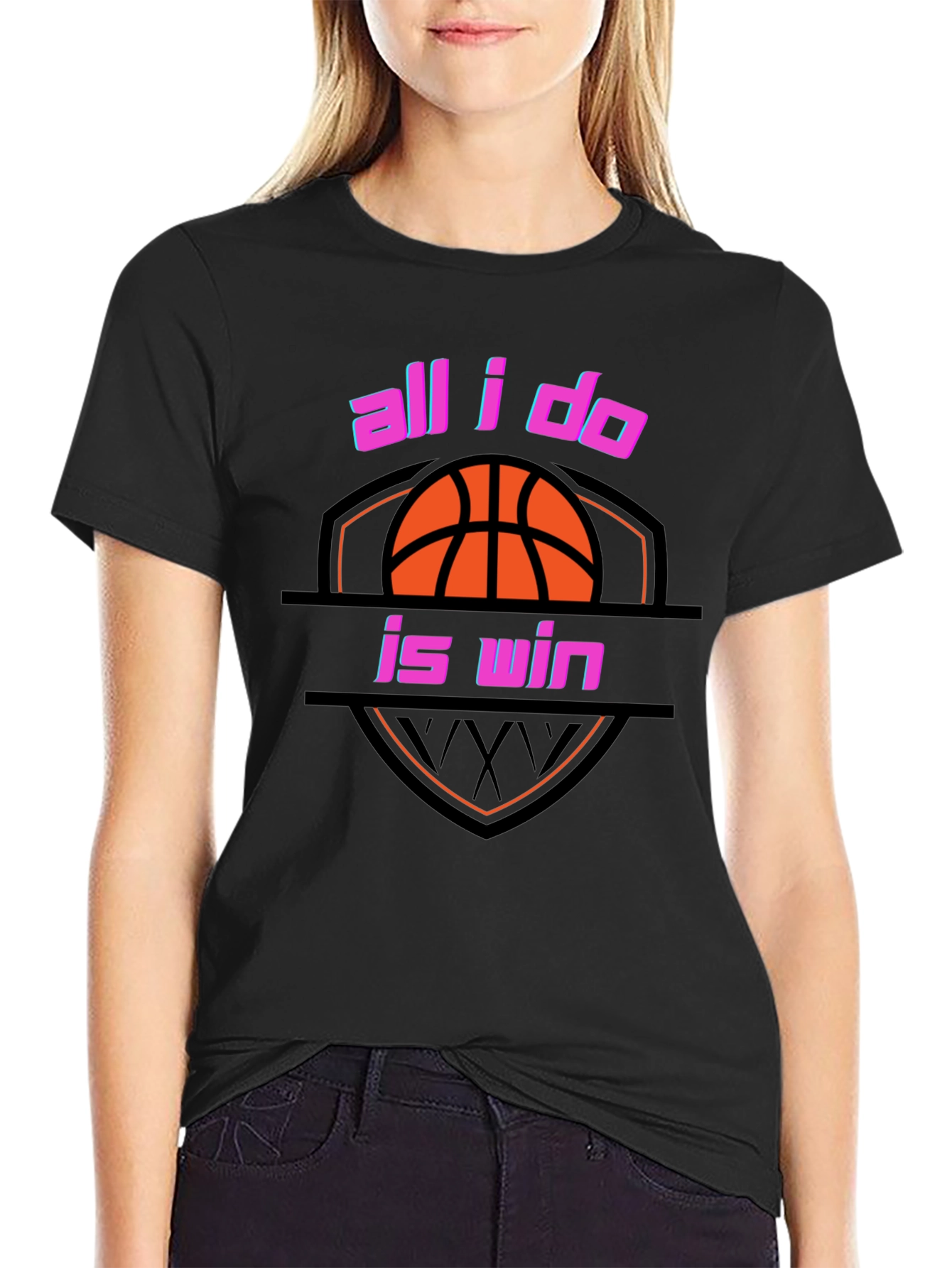 All I Do is Win Basketball T-Shirt