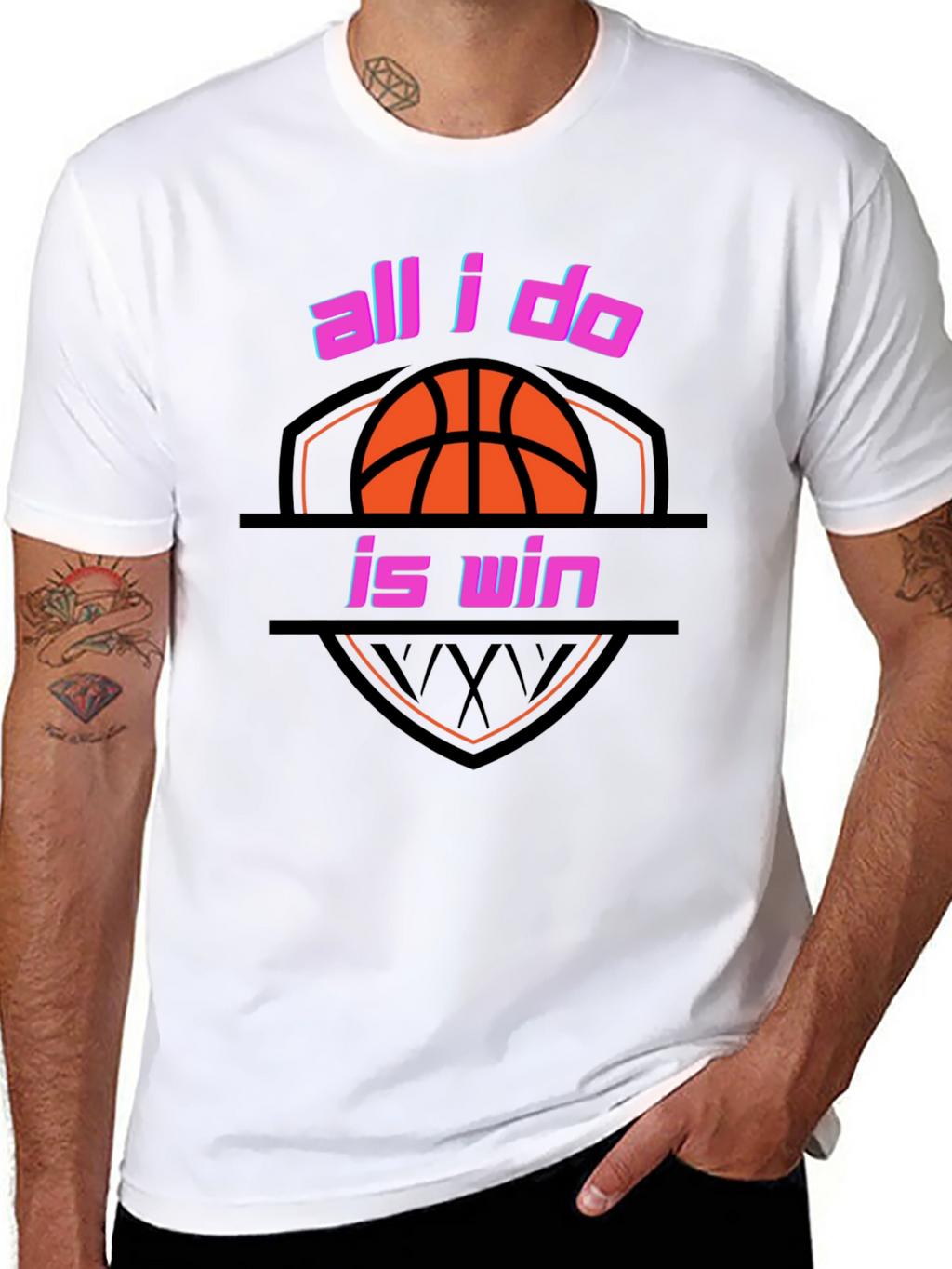 All I Do is Win Basketball T-Shirt