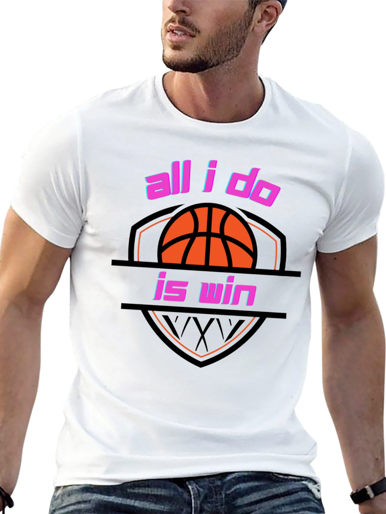 All I Do is Win Basketball T-Shirt