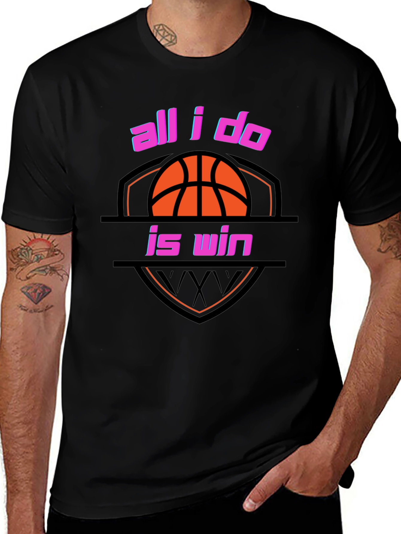 All I Do is Win Basketball T-Shirt