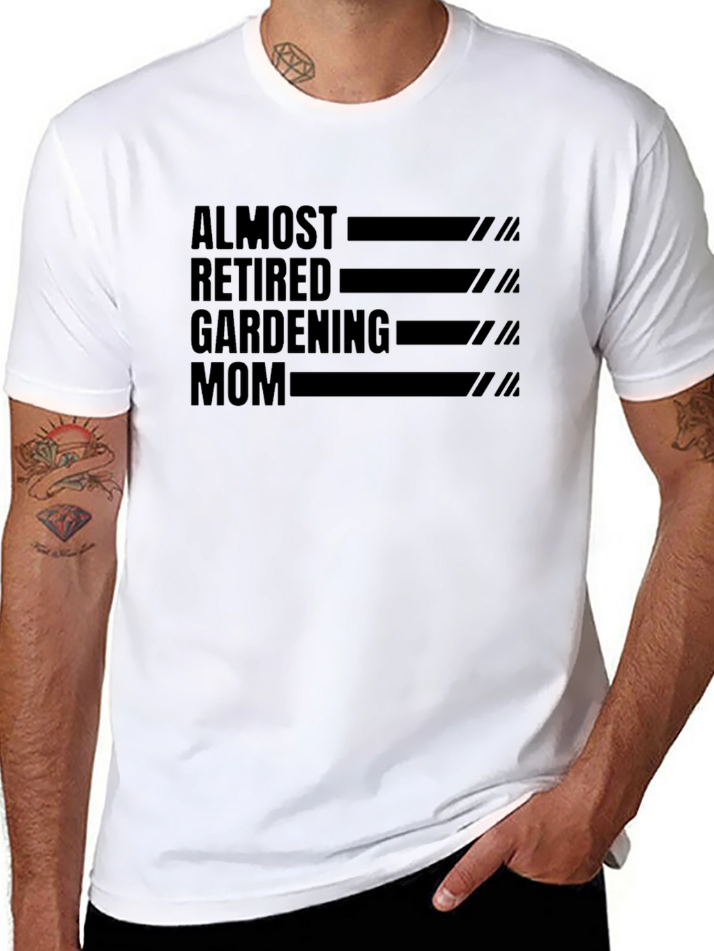 Almost Retired Gardening Mom Graphic Tee