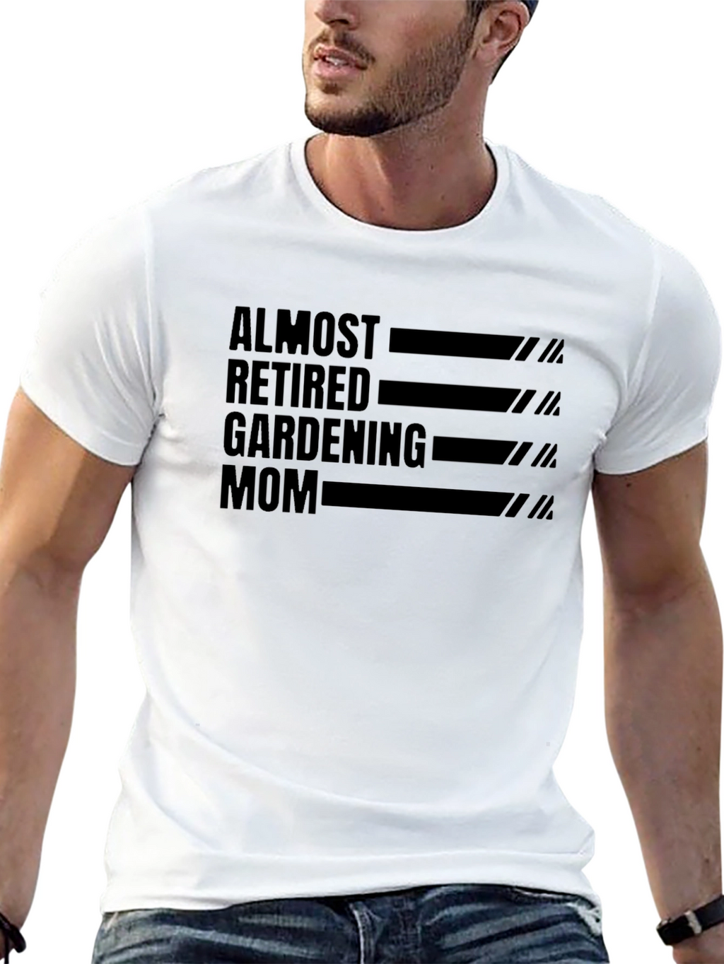 Almost Retired Gardening Mom Graphic Tee