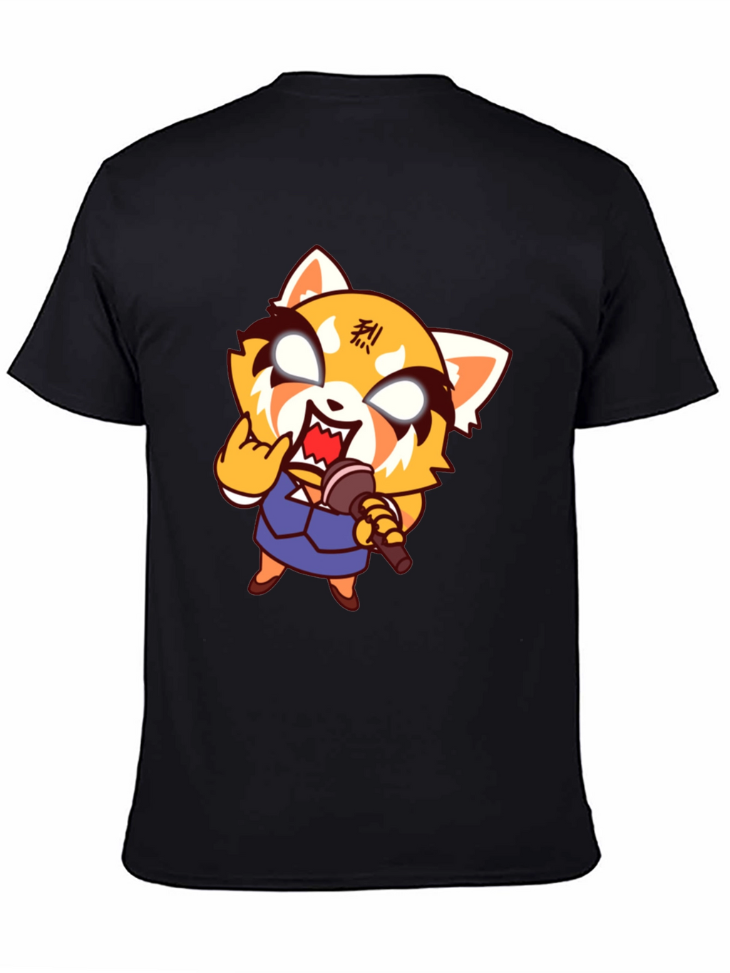 Aggretsuko Heavy Metal T-Shirt - Black