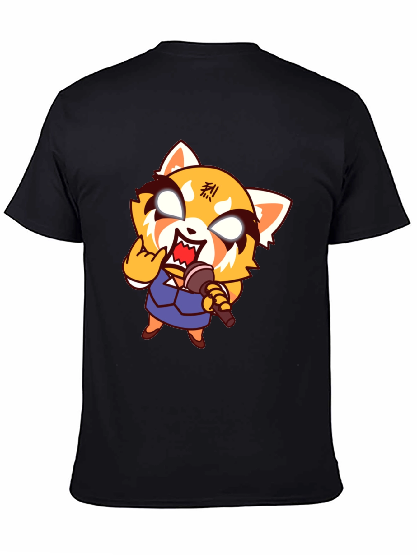 Aggretsuko Heavy Metal T-Shirt - Black
