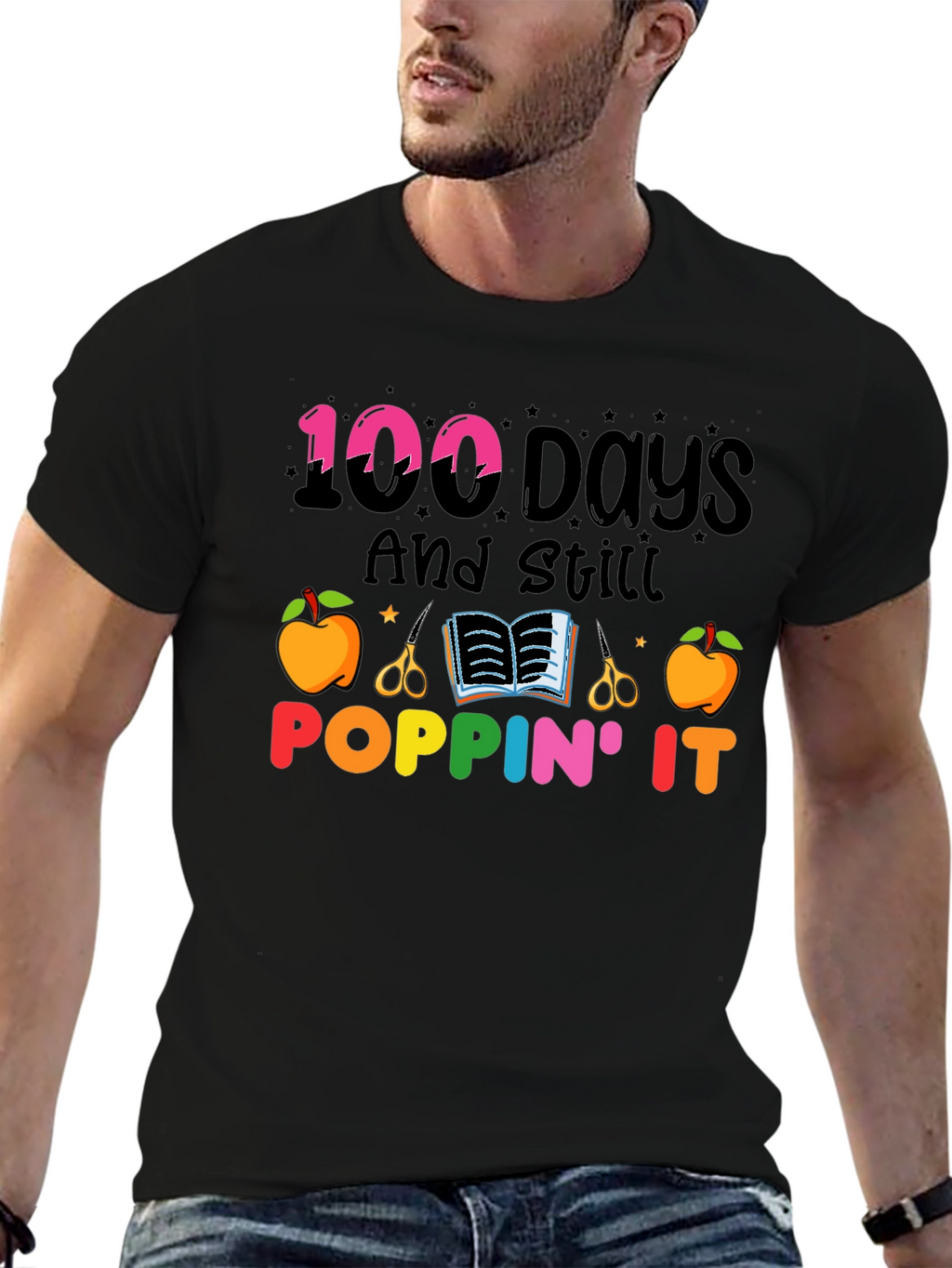 100 Days And Still Poppin It T-Shirt