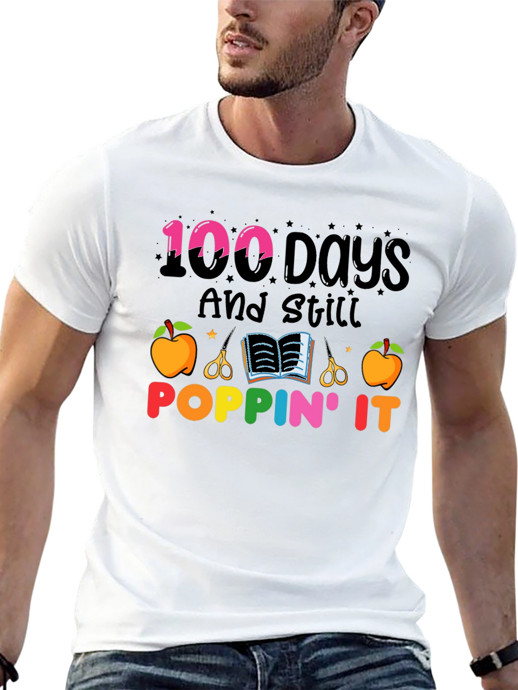 100 Days And Still Poppin It T-Shirt