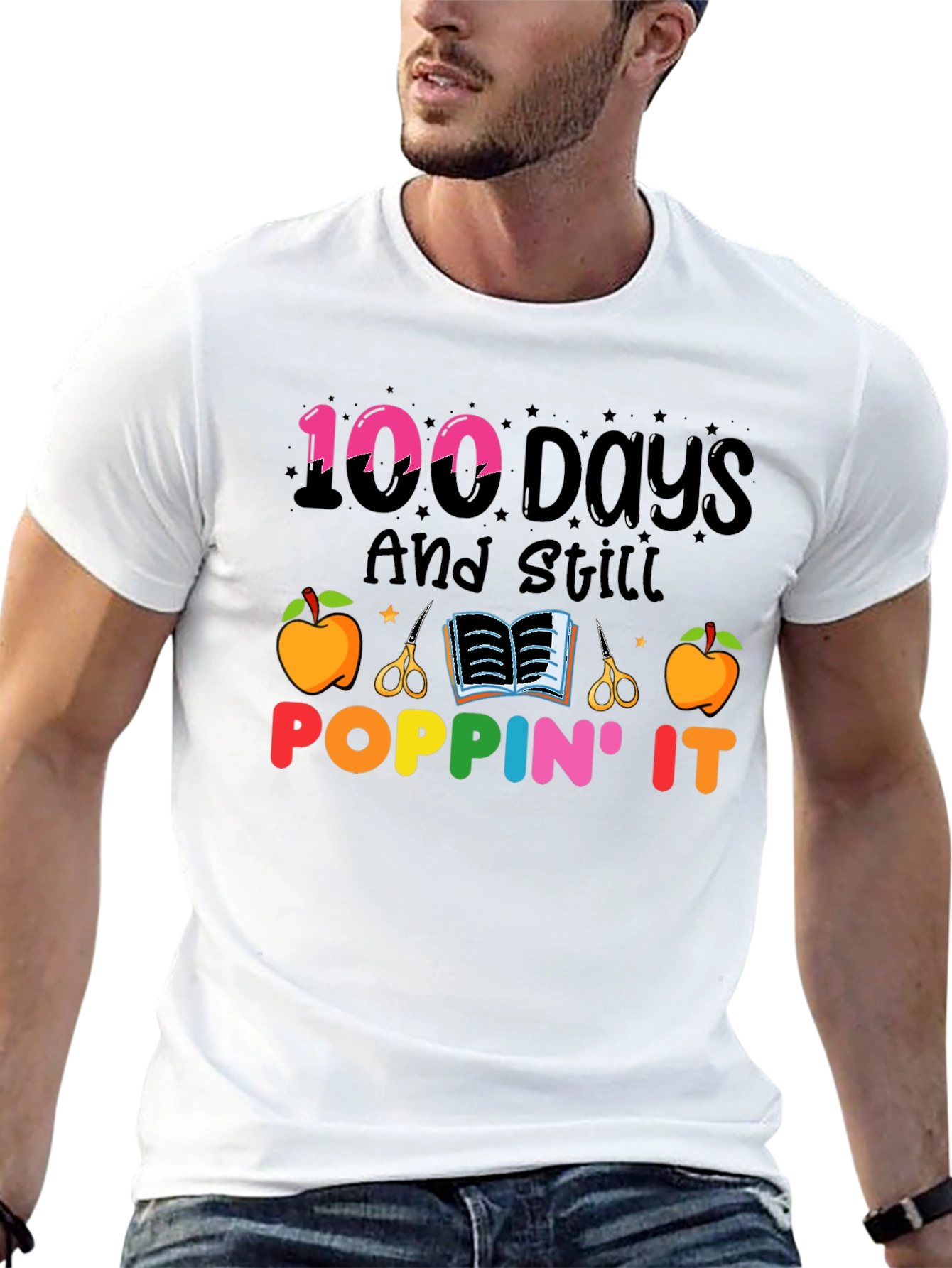 100 Days And Still Poppin It T-Shirt
